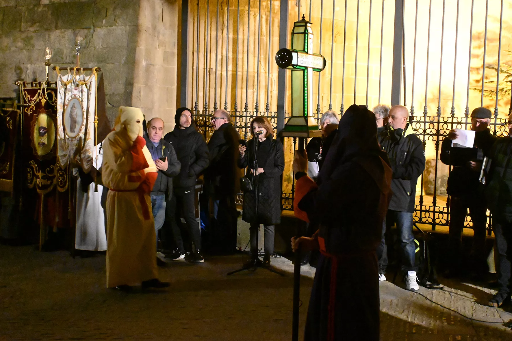 Procesión del Encuentro del Cristo del Perdón y la Dolorosa. Foto Carlos Jalle