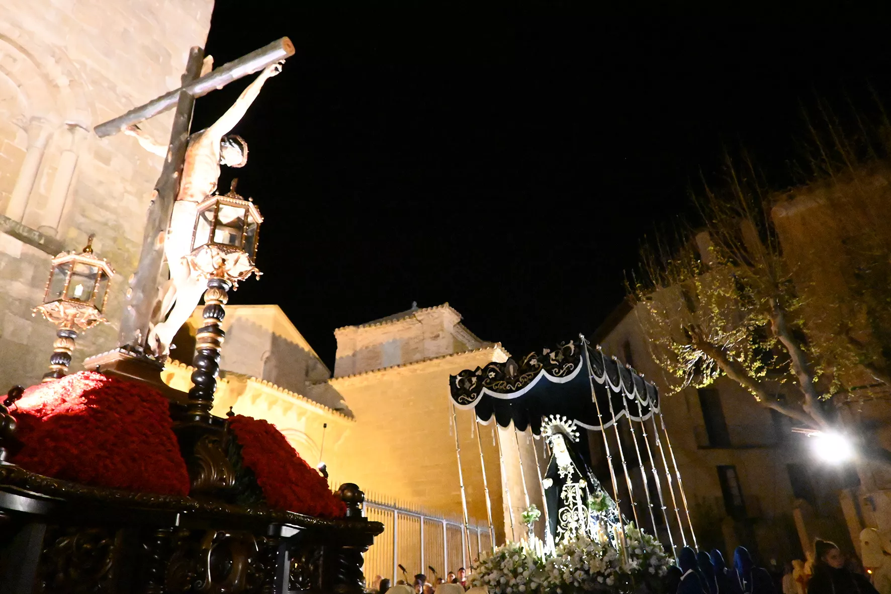 Procesión del Encuentro del Cristo del Perdón y la Dolorosa. Foto Carlos Jalle