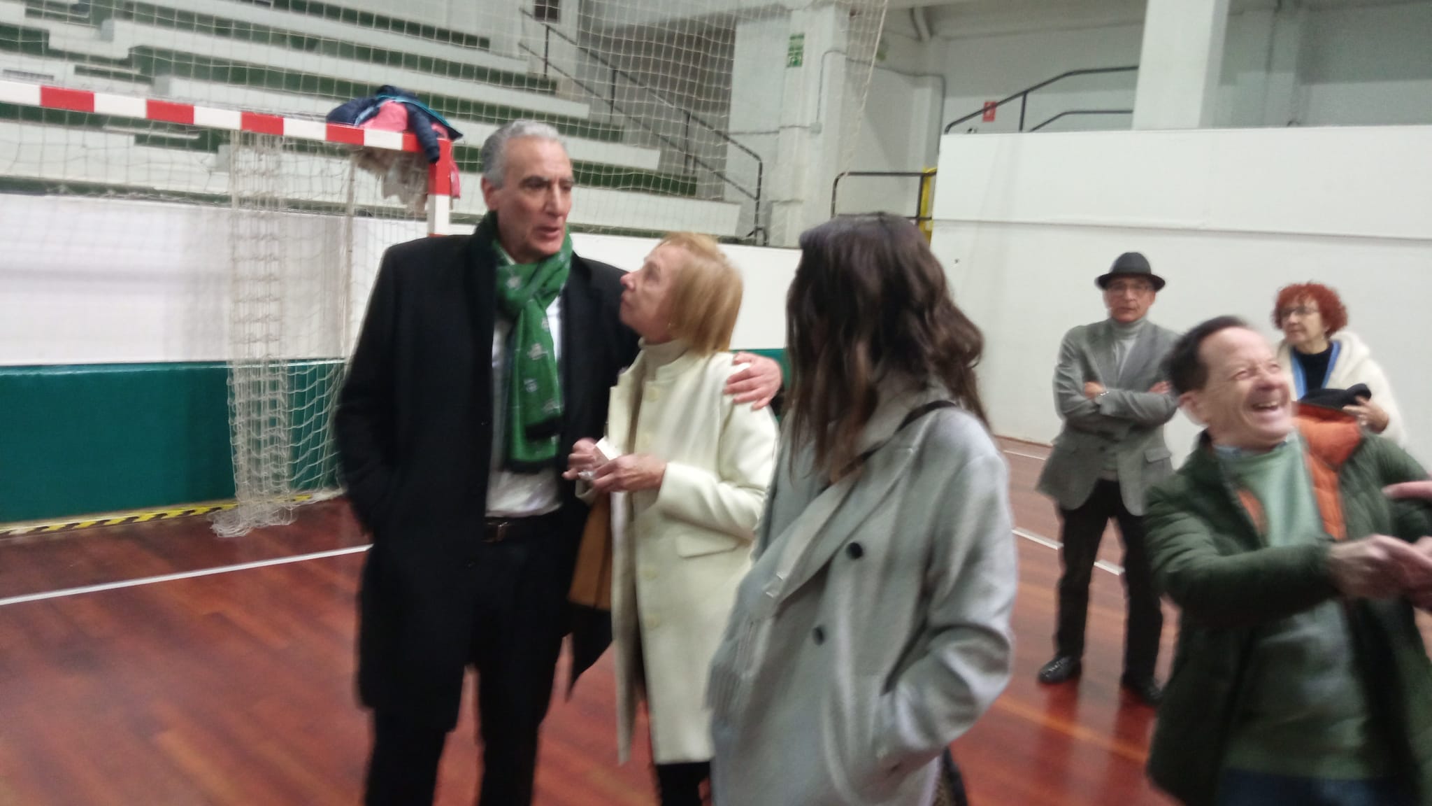 Reencuentro en el viejo Pabellón del Parque. Foto José María Pardina.