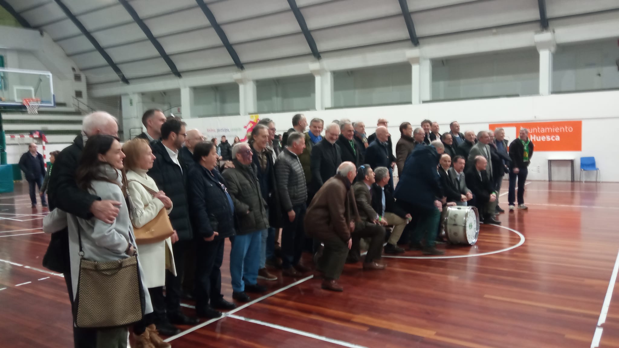 Reencuentro en el viejo Pabellón del Parque. Foto José María Pardina.