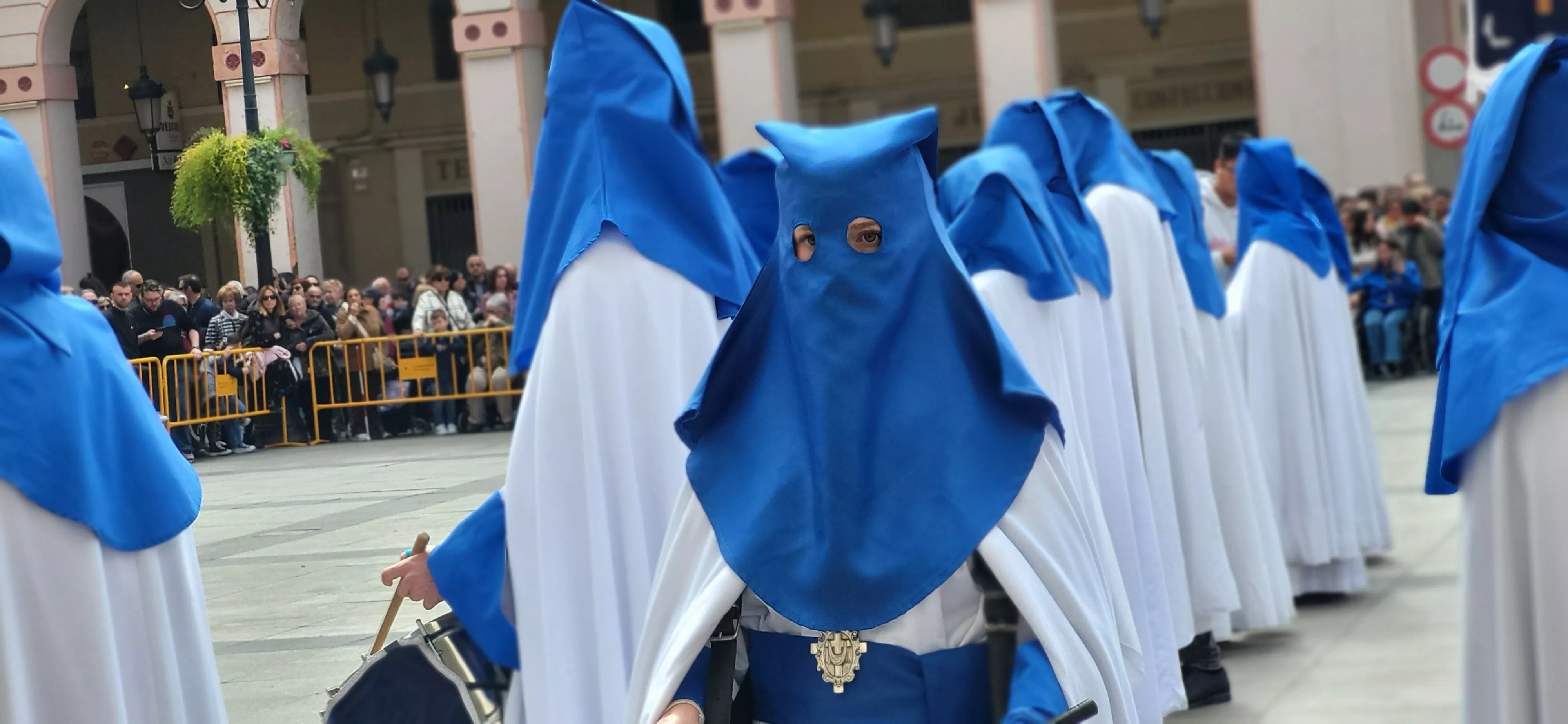 Concentración de Bandas de la Semana Santa oscense. Foto Mercedes Manterola