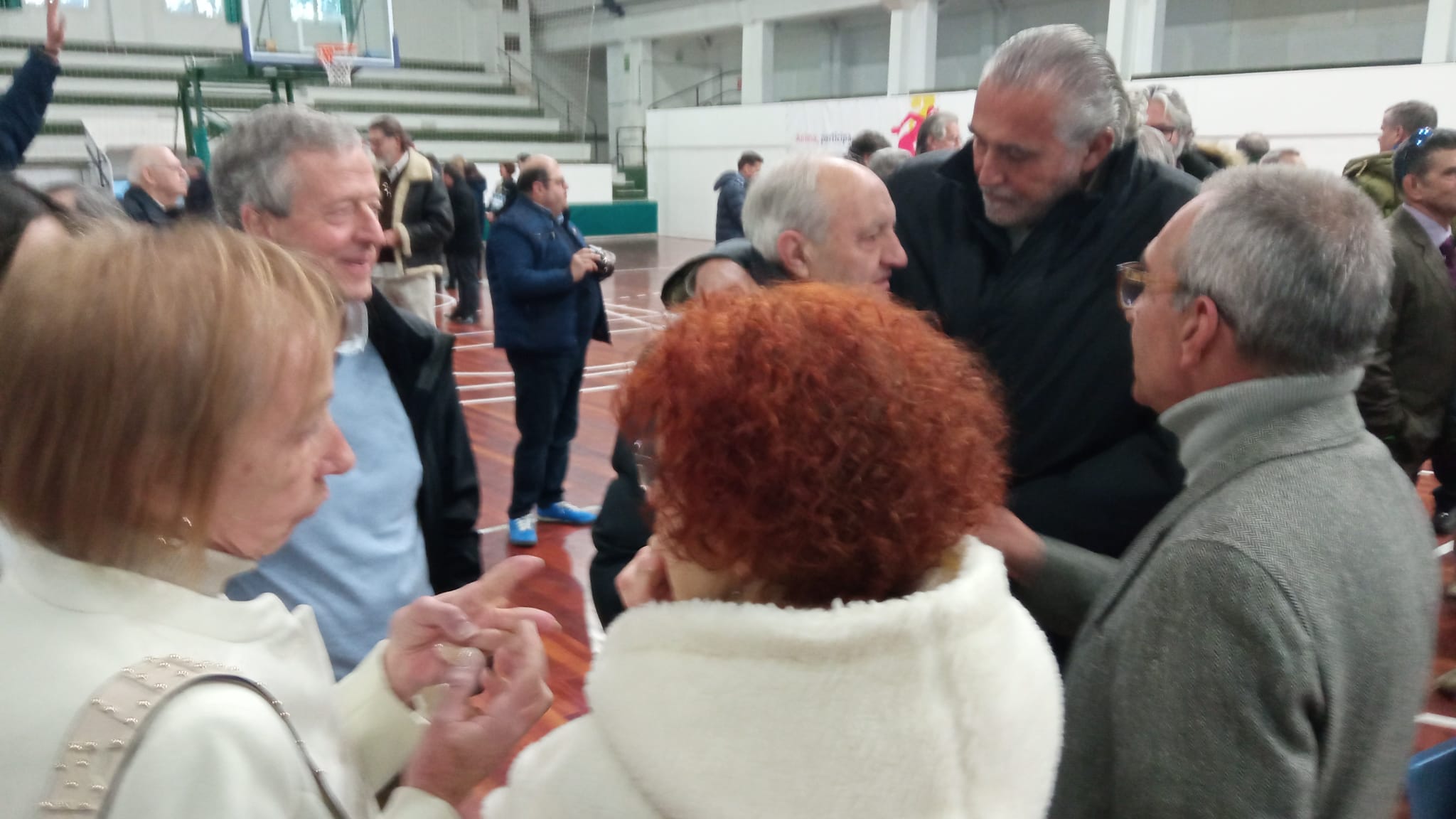 Reencuentro en el viejo Pabellón del Parque. Foto José María Pardina.