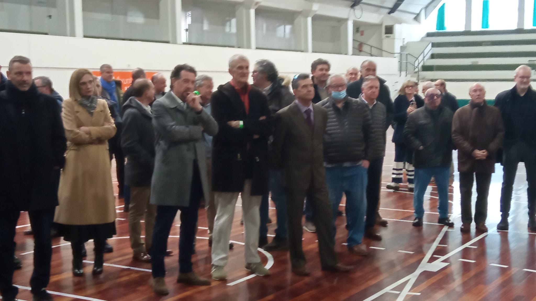 Reencuentro en el viejo Pabellón del Parque. Foto José María Pardina.