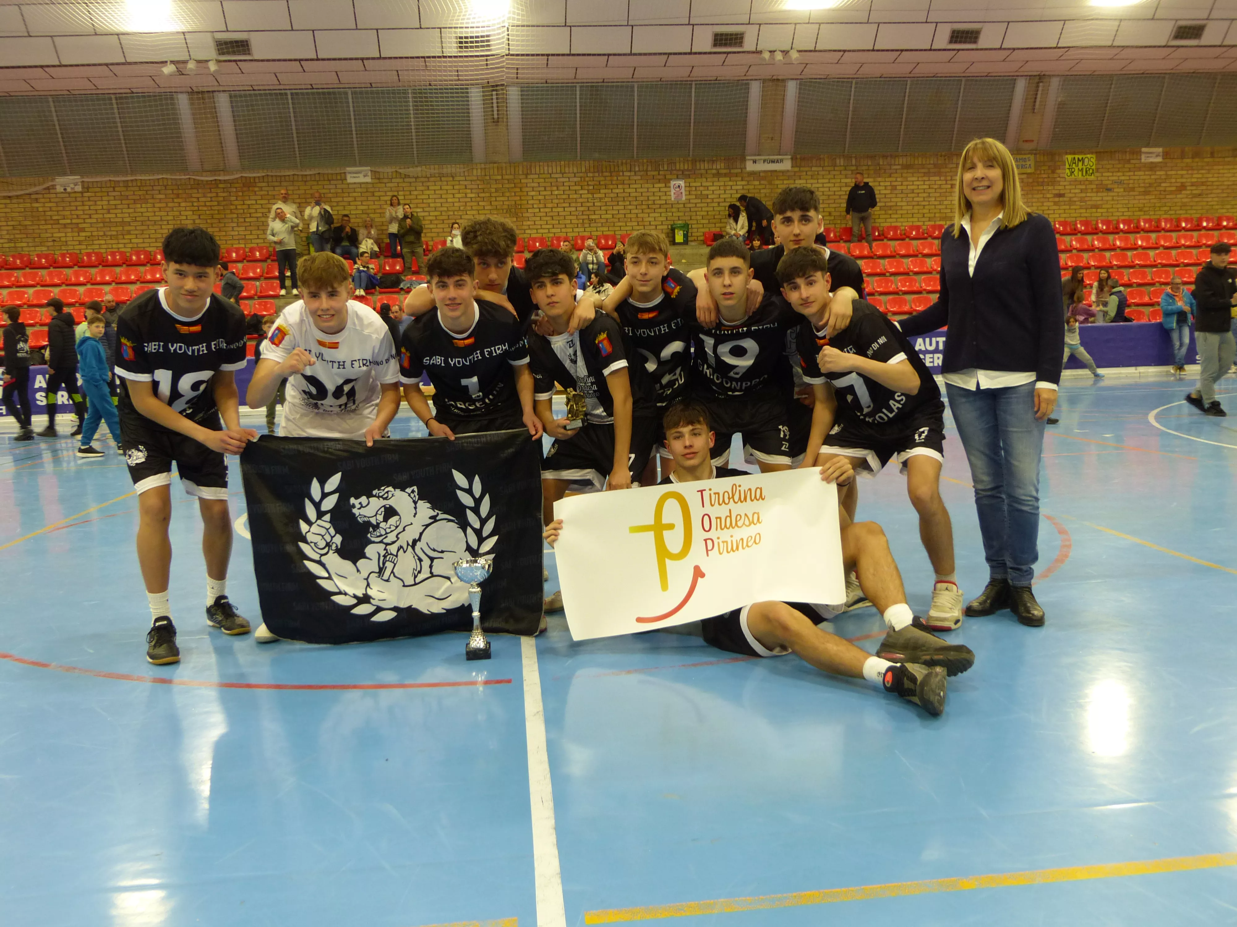 Cadete campeón, Sabi Youth Firm. Foto: Andrés Alcaraz.