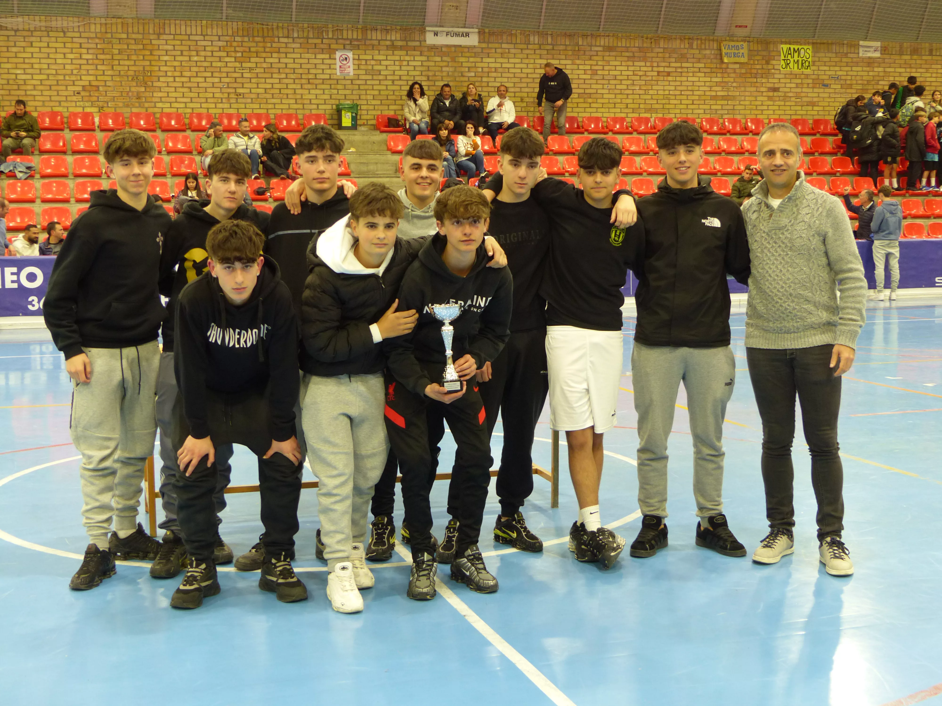 Cadete, subcampeón, Animaladas Mañaneo. Foto: Andrés Alcaraz.
