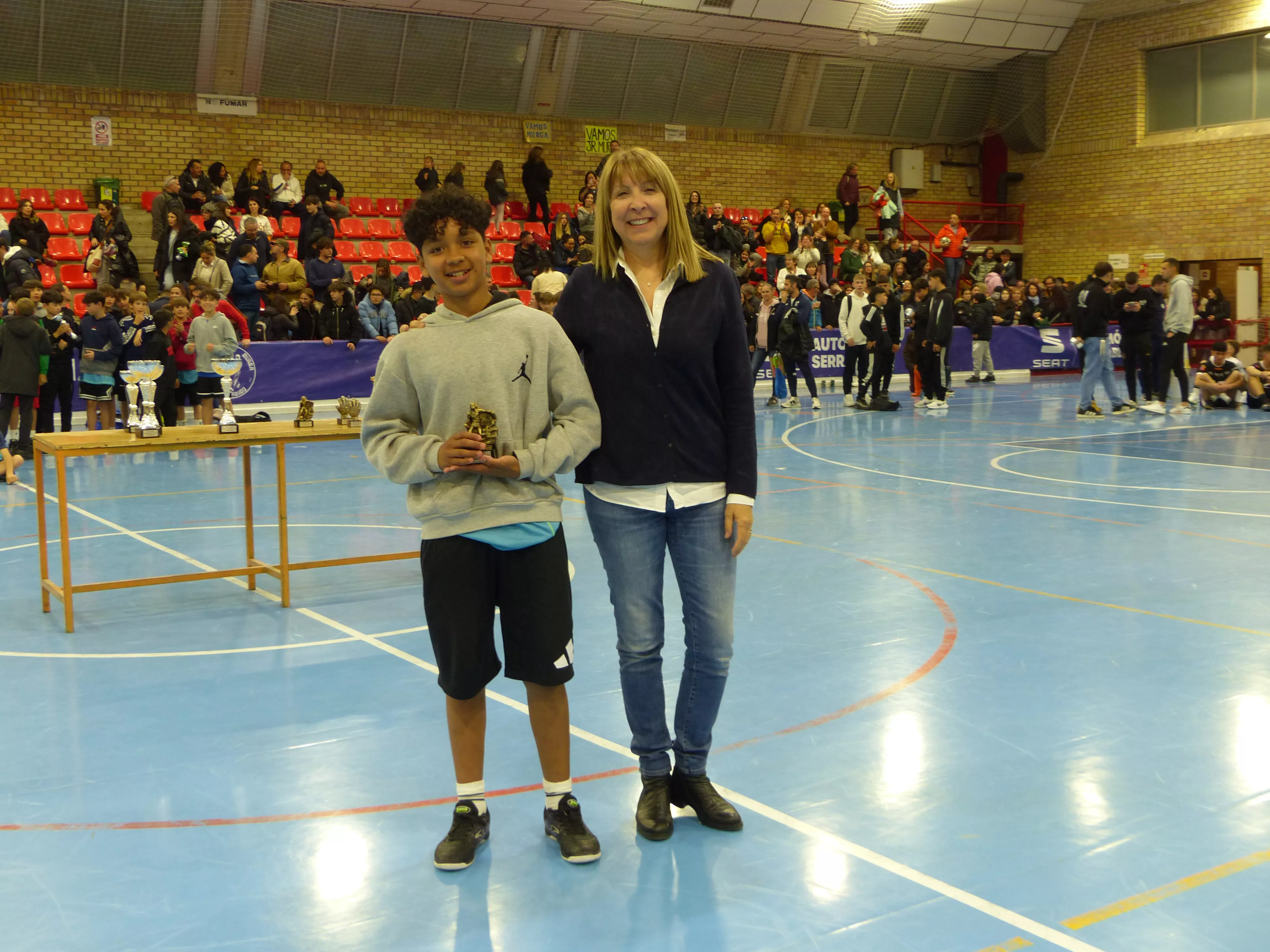 Infantil, mejor jugador, Alejandro Ramírez. Foto: Andrés Alcaraz.