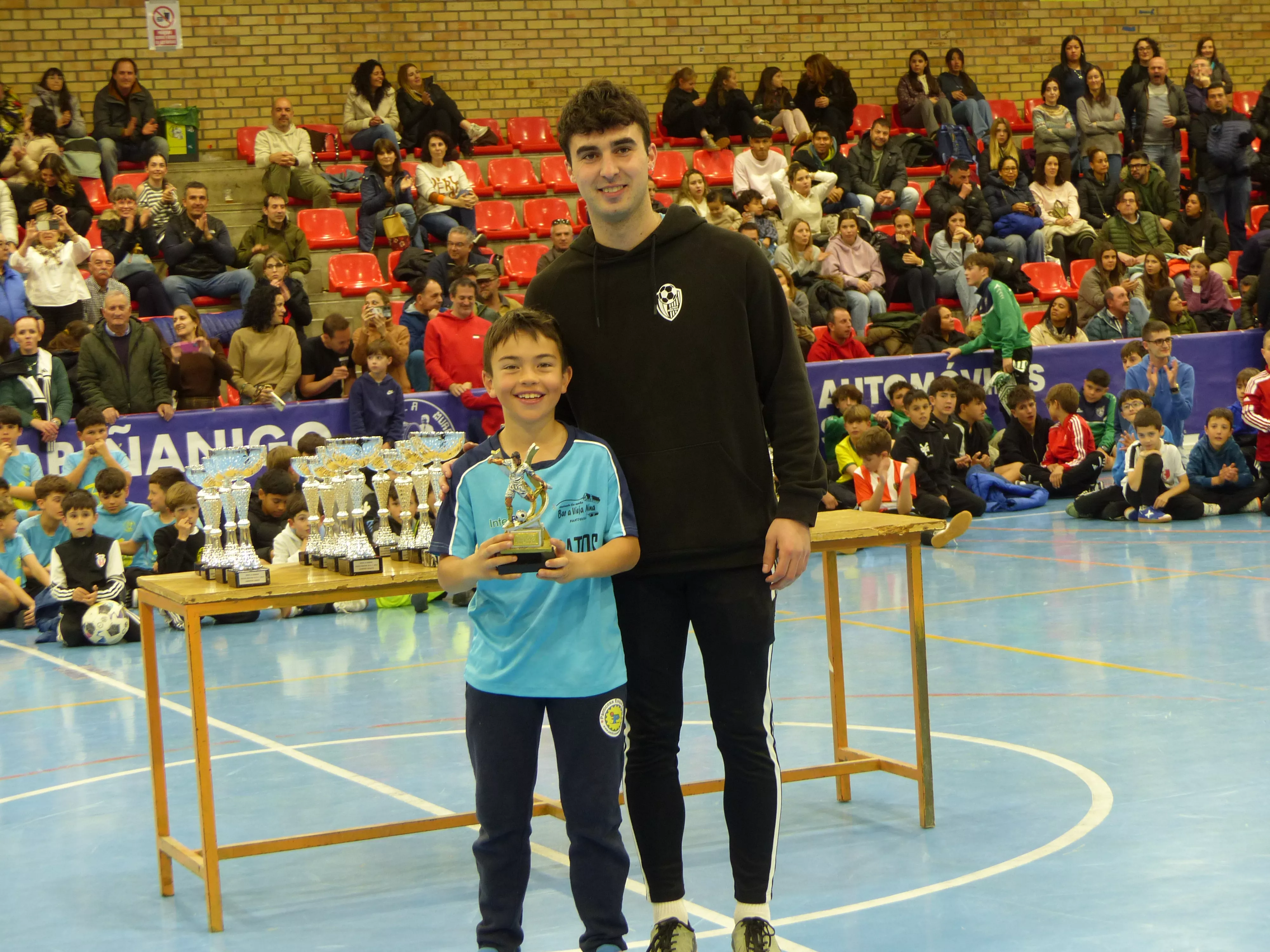 Benjamín máximo goleador, Felipe Morlans. Foto: Andrés Alcaraz.