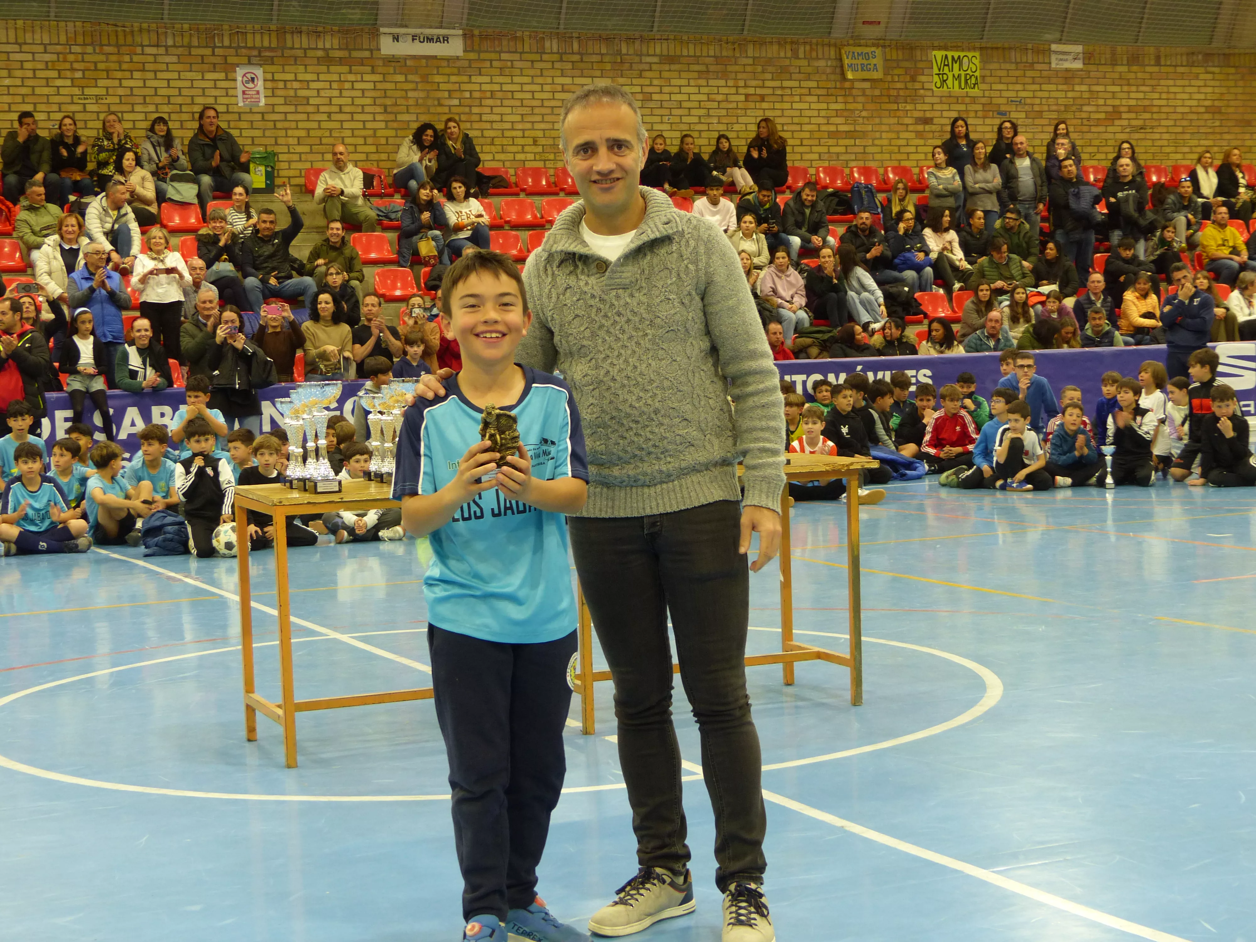 Benjamín, mejor jugador, Felipe Morlans. Foto: Andrés Alcaraz.