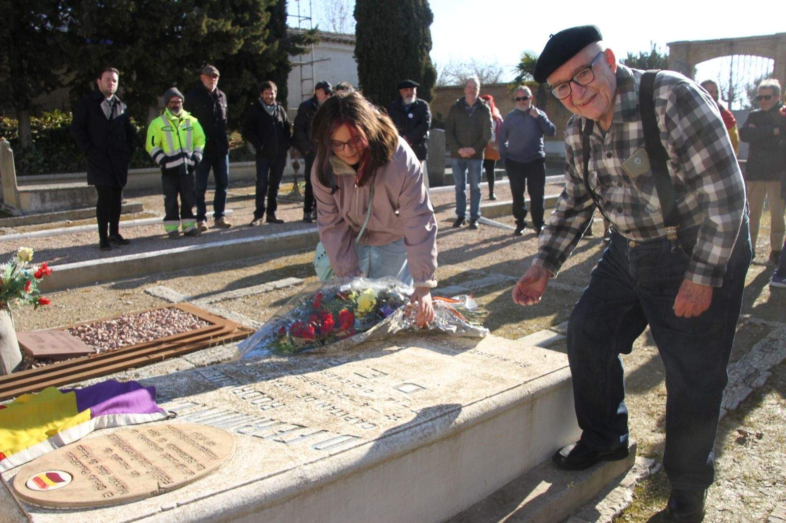 Imágenes de la visita de Fermín Galán Rubí. Foto Carlos Neofato