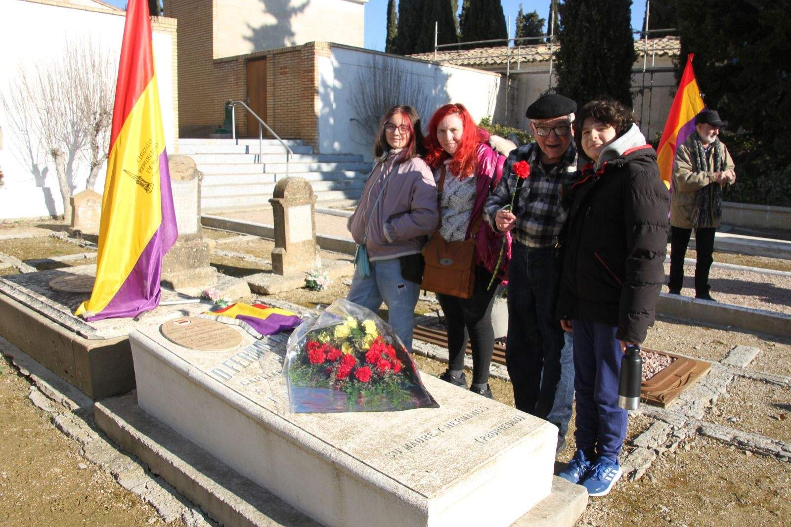 Imágenes de la visita de Fermín Galán Rubí. Foto Carlos Neofato