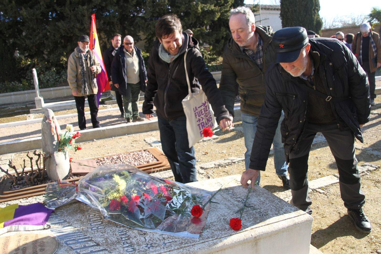 Imágenes de la visita de Fermín Galán Rubí. Foto Carlos Neofato
