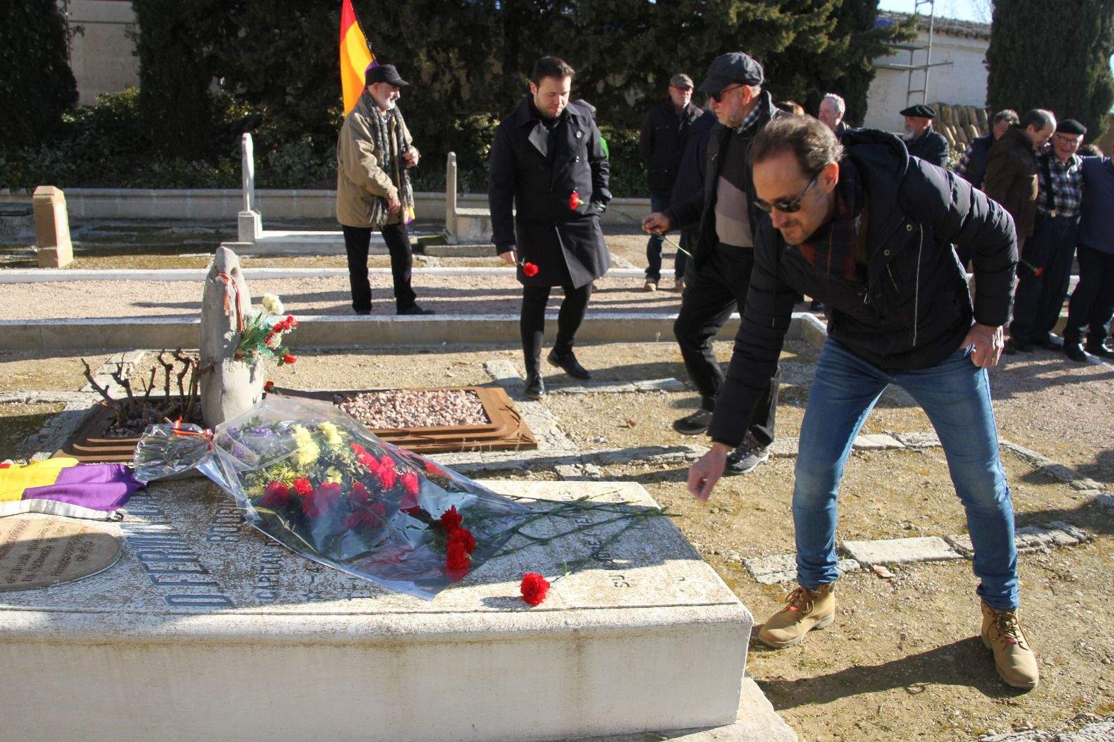 Imágenes de la visita de Fermín Galán Rubí. Foto Carlos Neofato