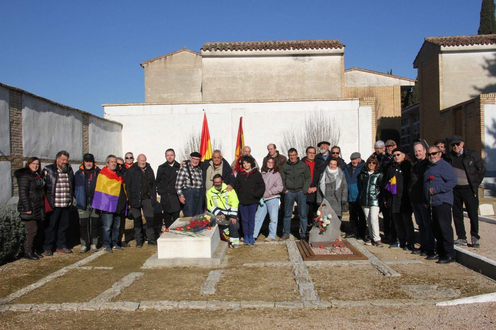 Imágenes de la visita de Fermín Galán Rubí. Foto Carlos Neofato