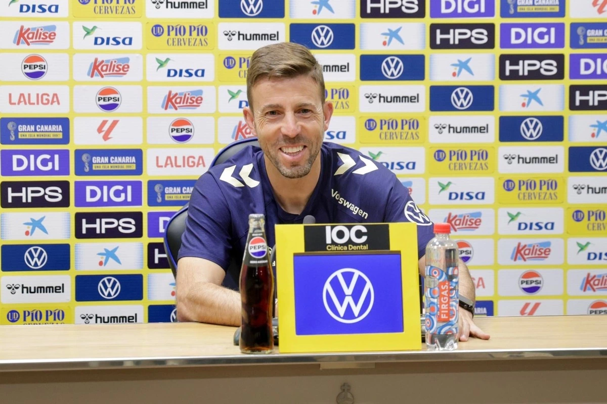 Luis García, entrenador de la UD Las Palmas