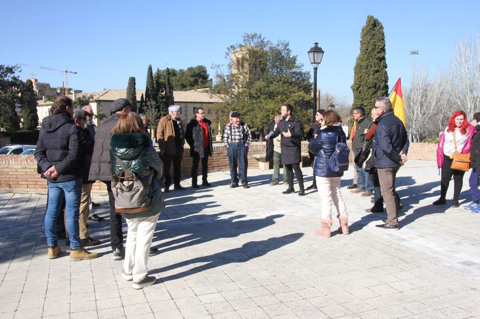 Imágenes de la visita de Fermín Galán Rubí. Foto Carlos Neofato