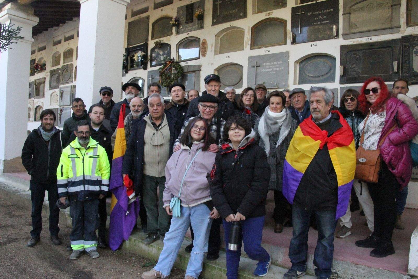 Imágenes de la visita de Fermín Galán Rubí. Foto Carlos Neofato