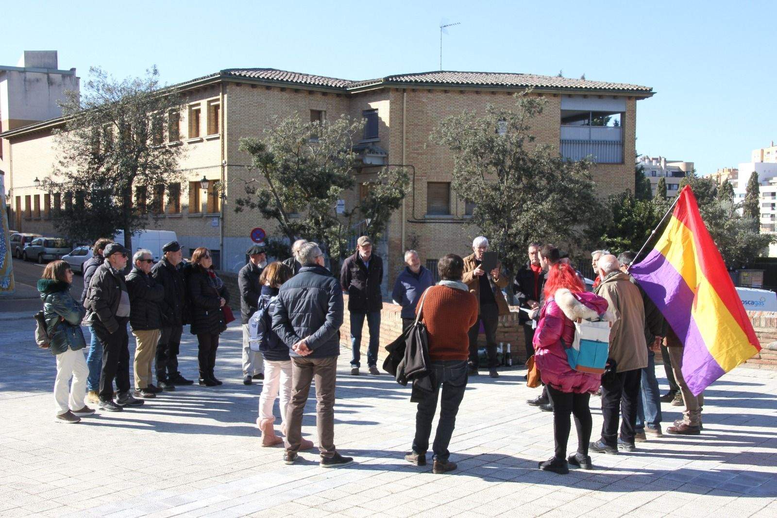 Imágenes de la visita de Fermín Galán Rubí. Foto Carlos Neofato