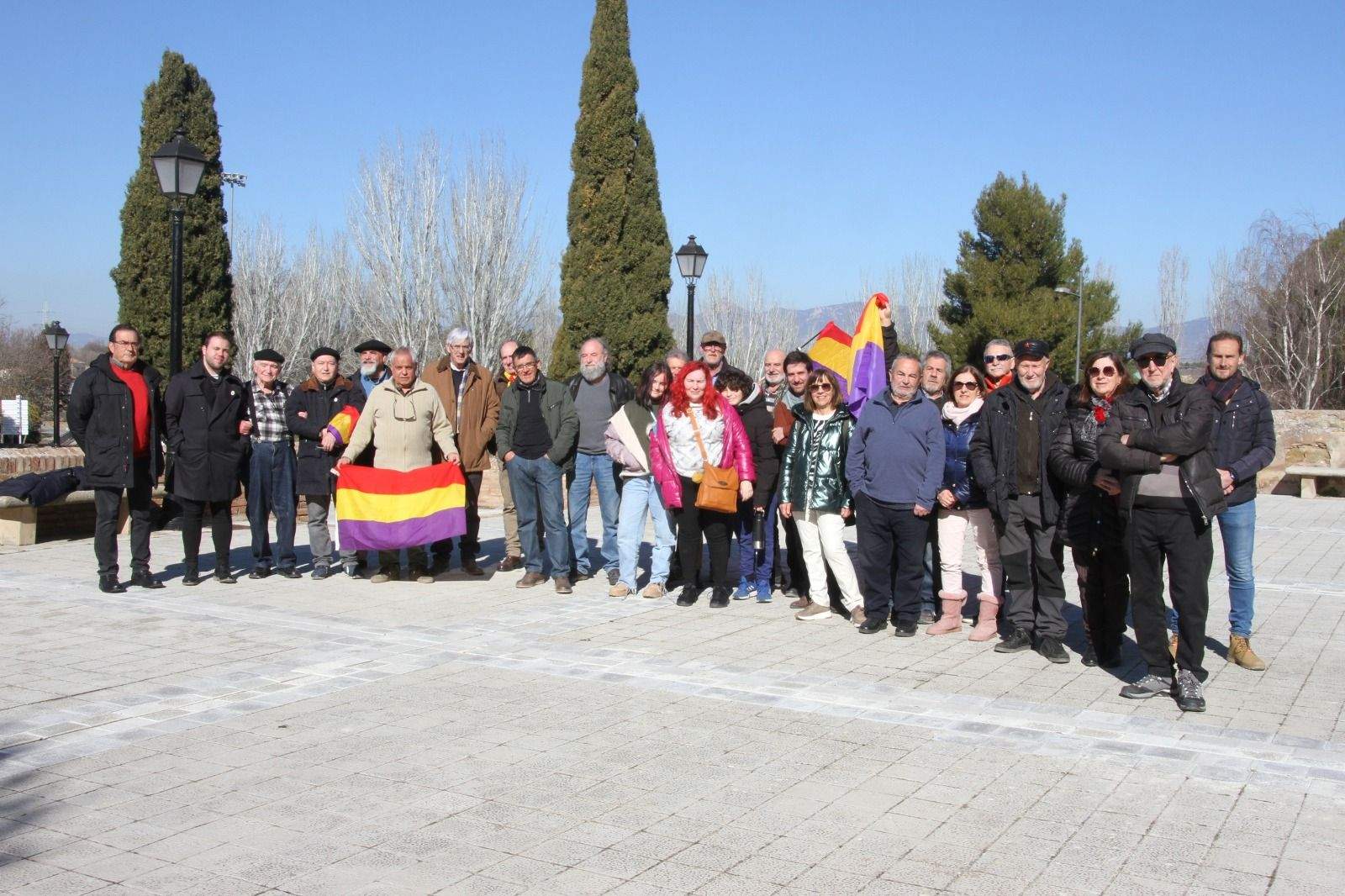 Imágenes de la visita de Fermín Galán Rubí. Foto Carlos Neofato