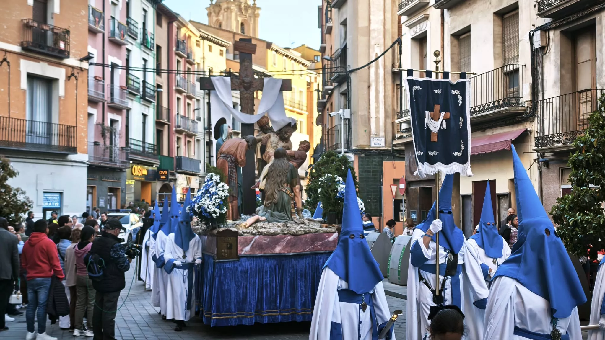 Procesión del Descendimiento desde el Barrio de la Encarnación. Foto María José Sampietro