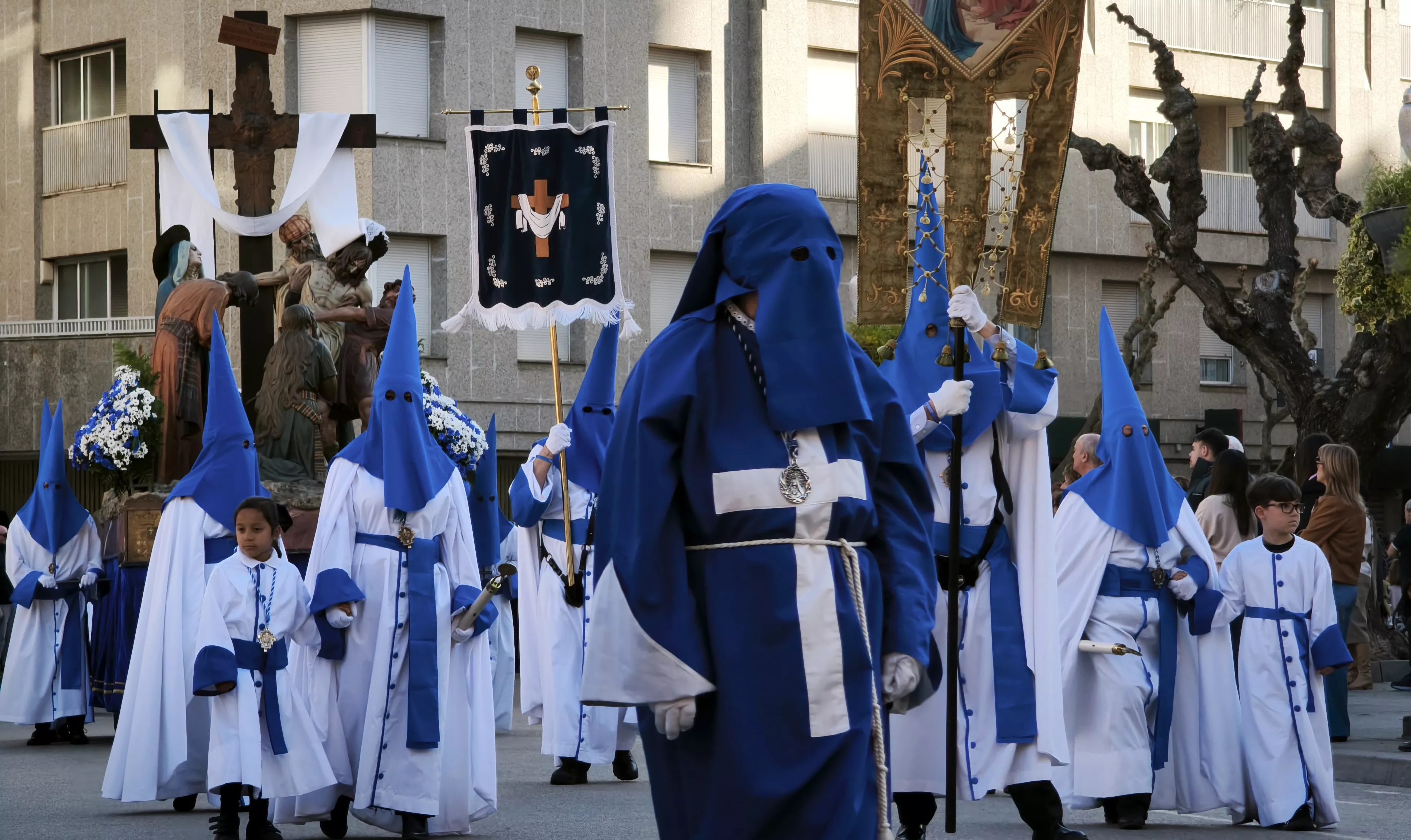 Procesión del Descendimiento desde el Barrio de la Encarnación. Foto María José Sampietro