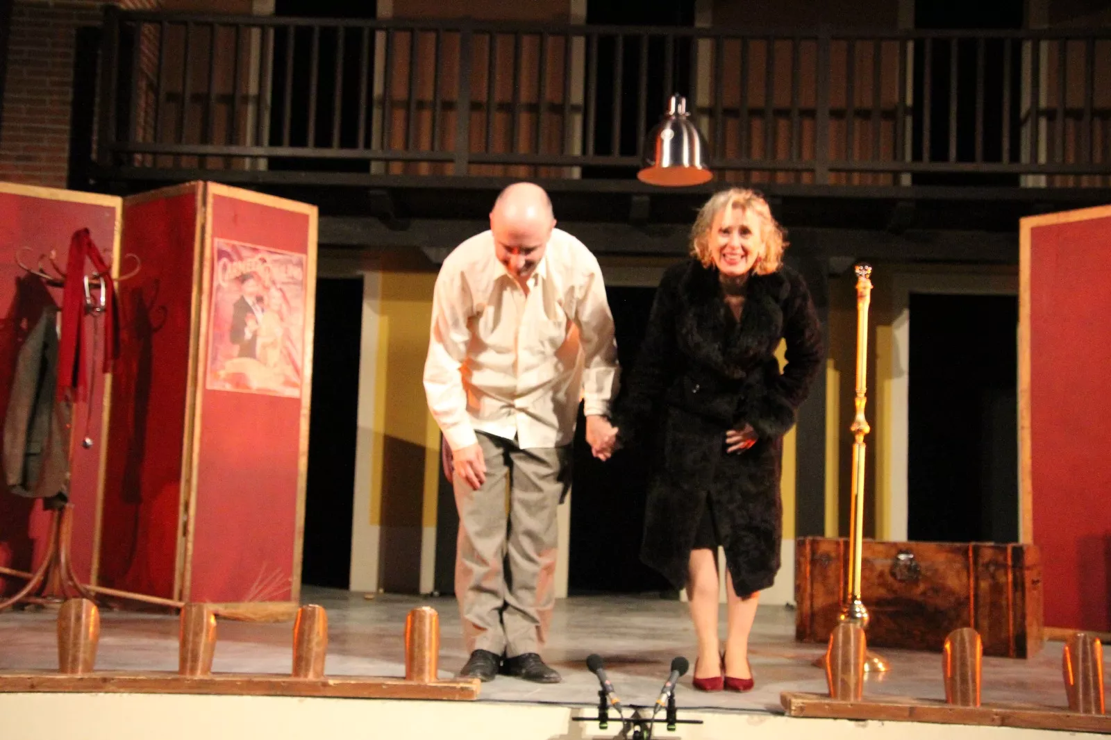 Ay Carmela en el Corral de Comedias de Robres. Foto Carlos Neofato