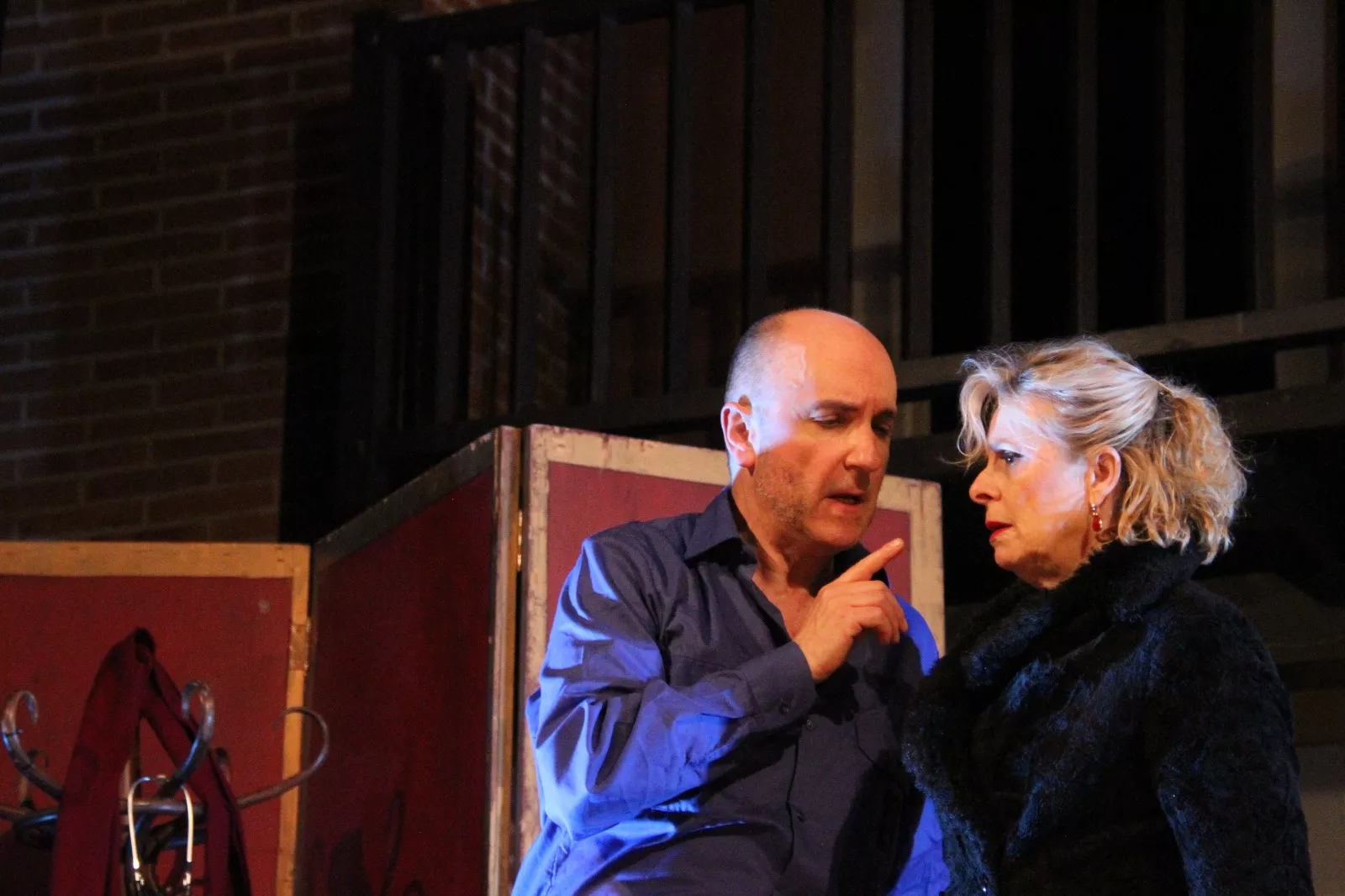 Ay Carmela en el Corral de Comedias de Robres. Foto Carlos Neofato