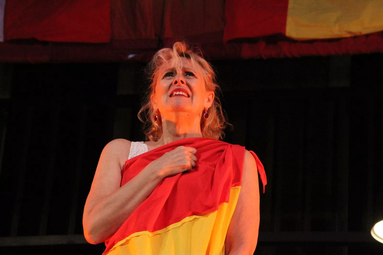 Ay Carmela en el Corral de Comedias de Robres. Foto Carlos Neofato