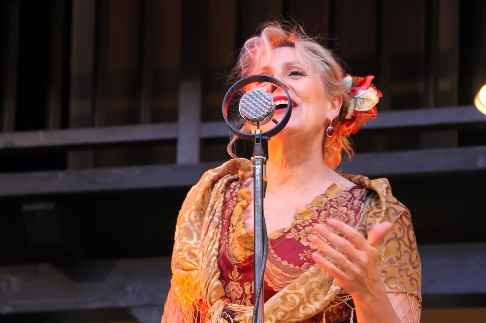 Ay Carmela en el Corral de Comedias de Robres. Foto Carlos Neofato