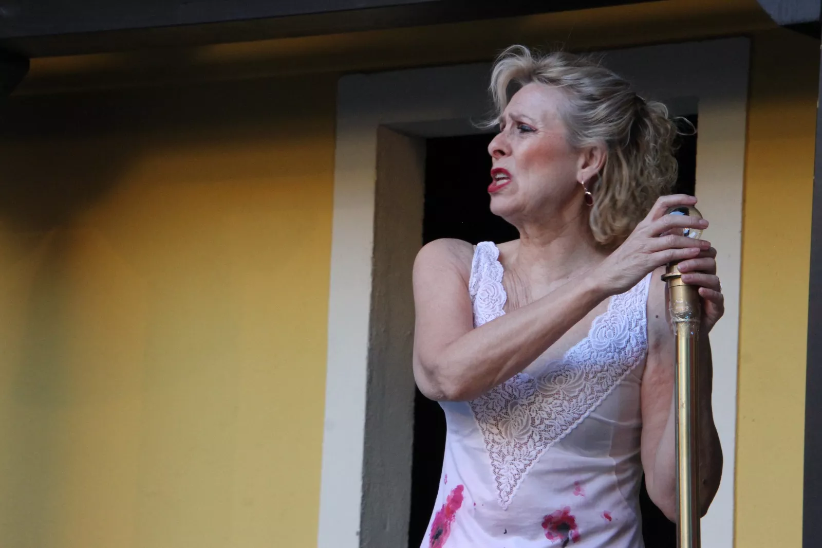 Ay Carmela en el Corral de Comedias de Robres. Foto Carlos Neofato