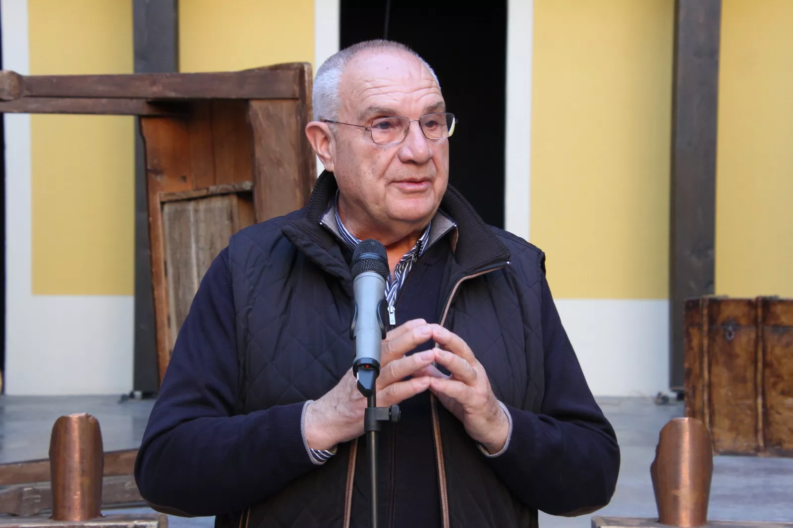 Ay Carmela en el Corral de Comedias de Robres. Foto Carlos Neofato