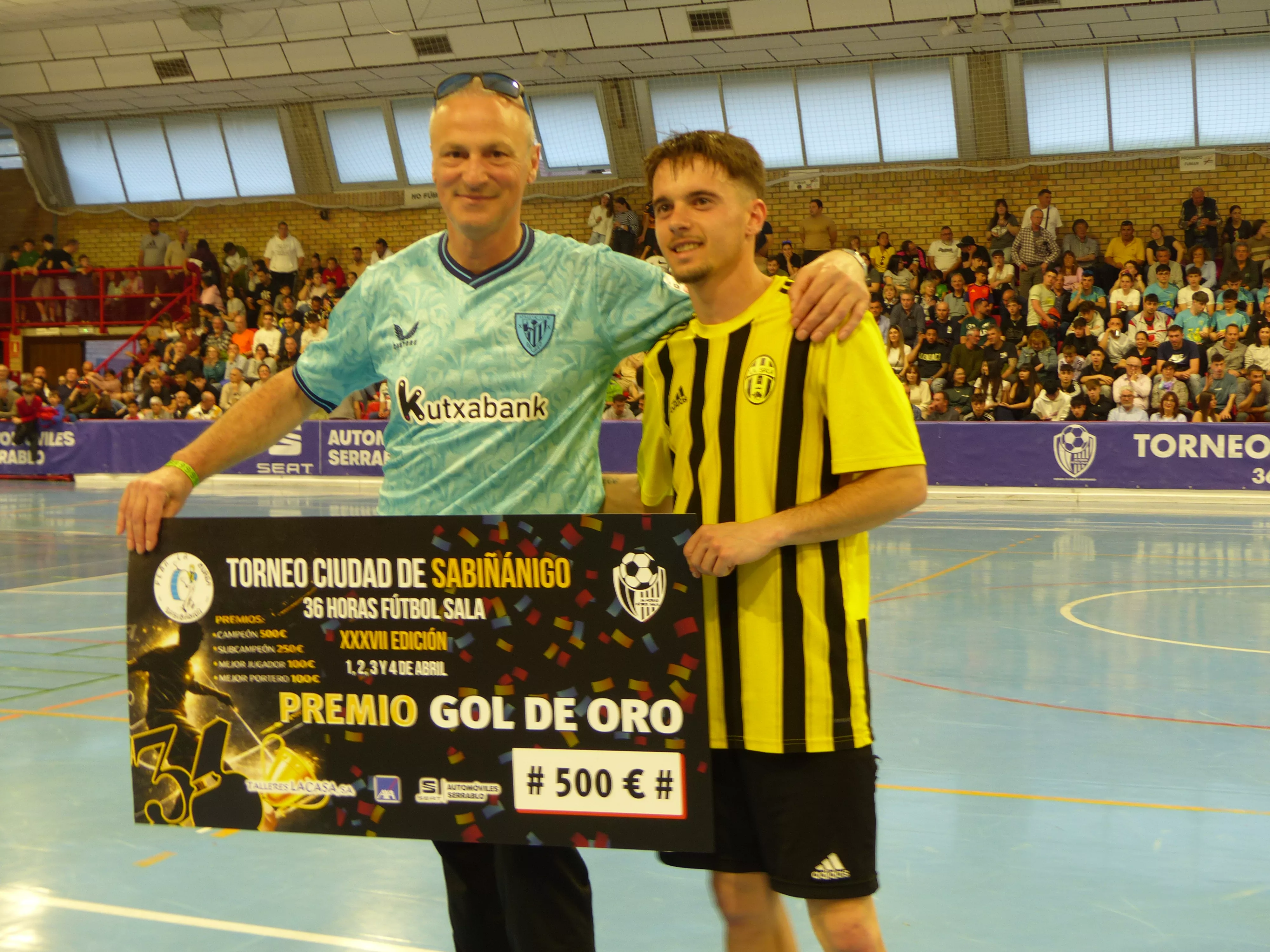 Gustavo Abizanda, Gol de oro. Foto: Andrés Alcaraz.