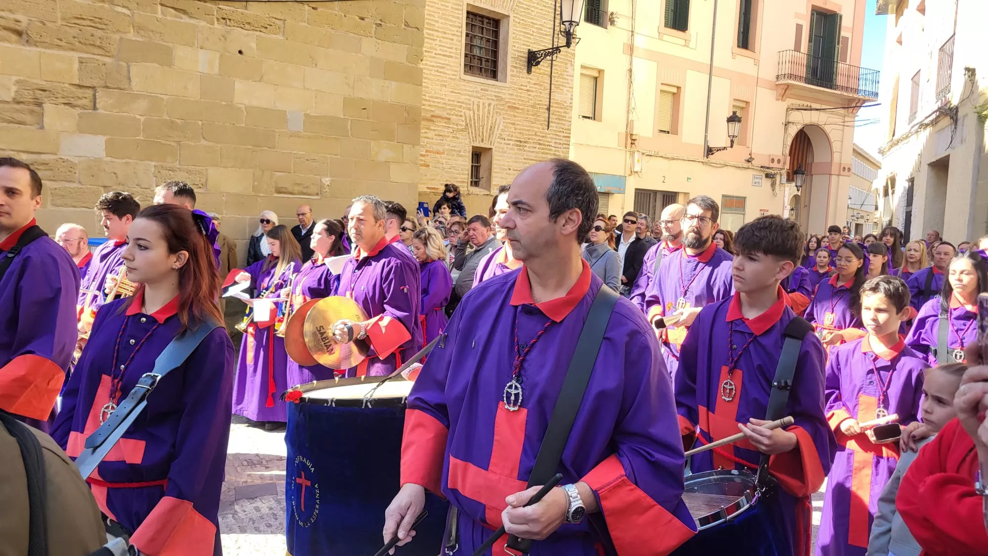  Procesión del Cristo Resucitado en Huesca. Foto Javier García Antón