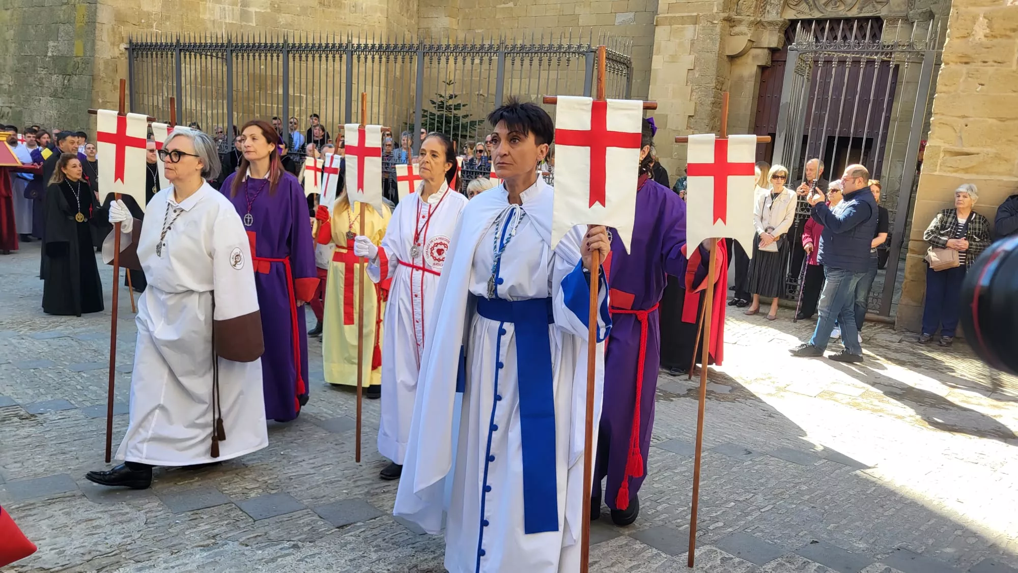  Procesión del Cristo Resucitado en Huesca. Foto Javier García Antón
