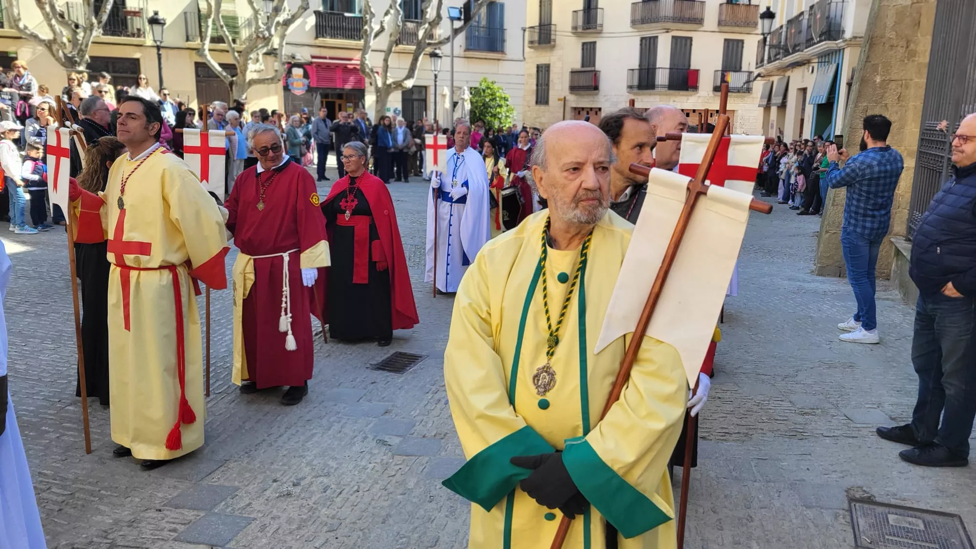  Procesión del Cristo Resucitado en Huesca. Foto Javier García Antón