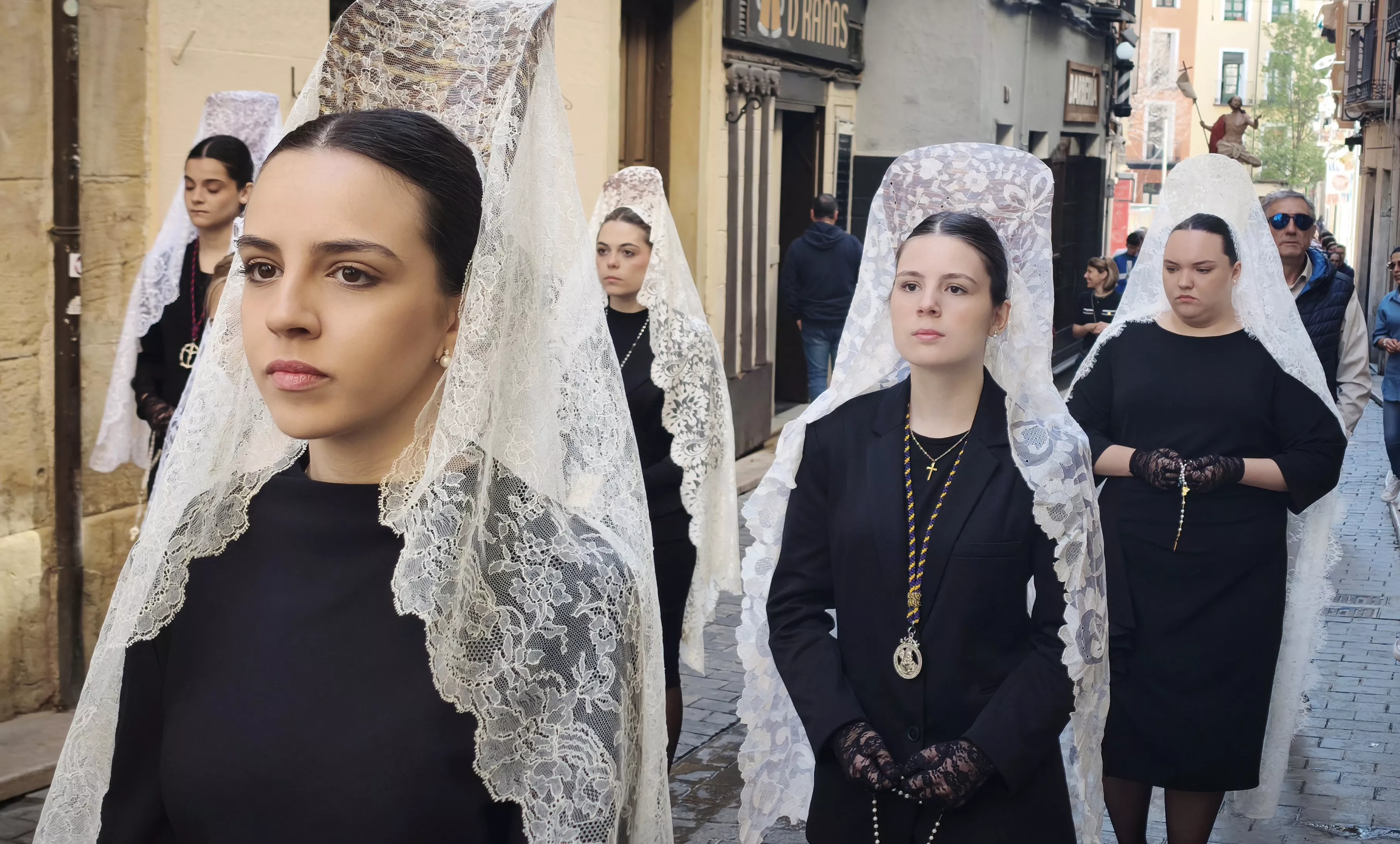  Procesión del Cristo Resucitado en Huesca. Foto Javier García Antón