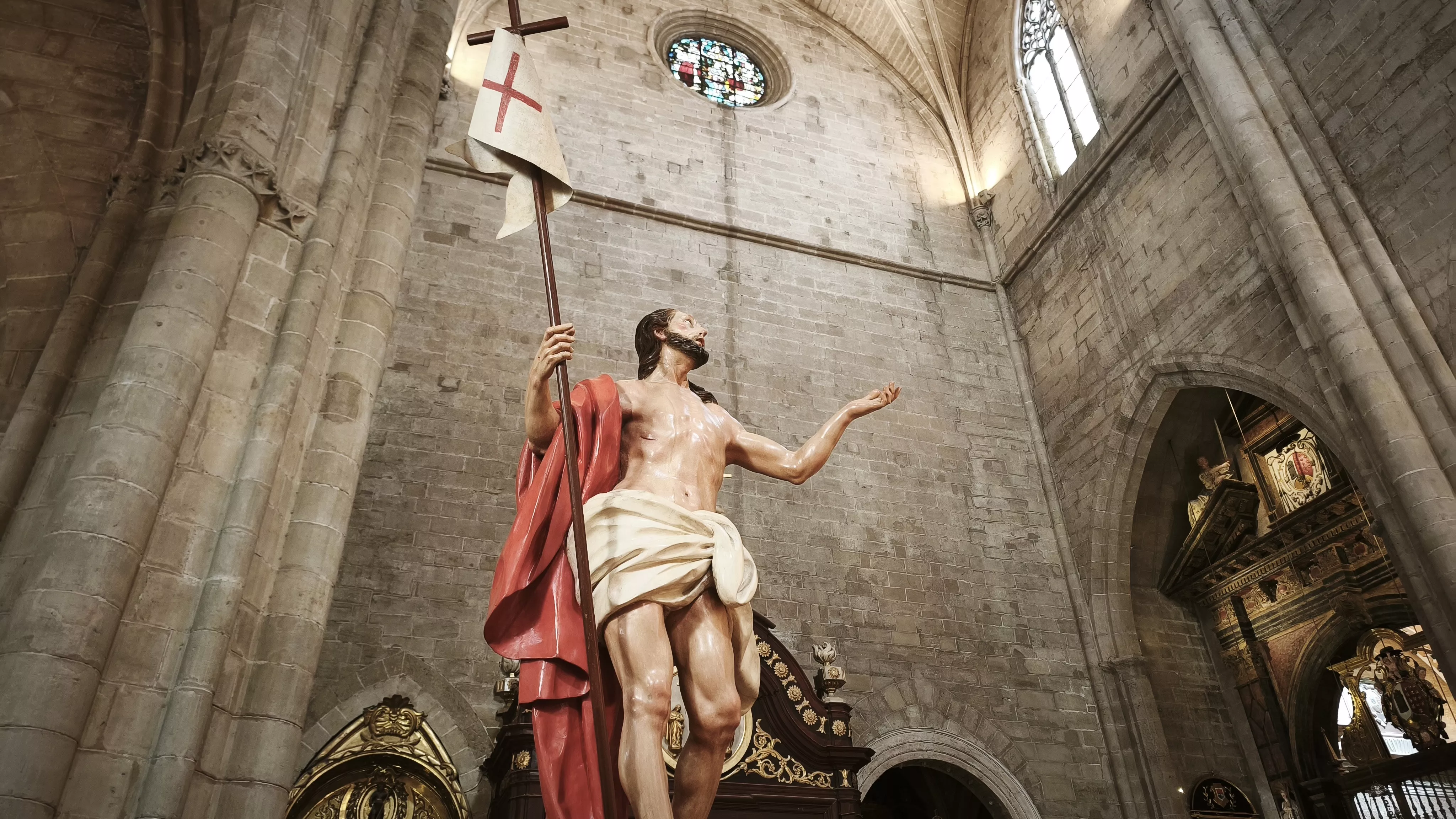  Procesión del Cristo Resucitado en Huesca. Foto María José Sampietro
