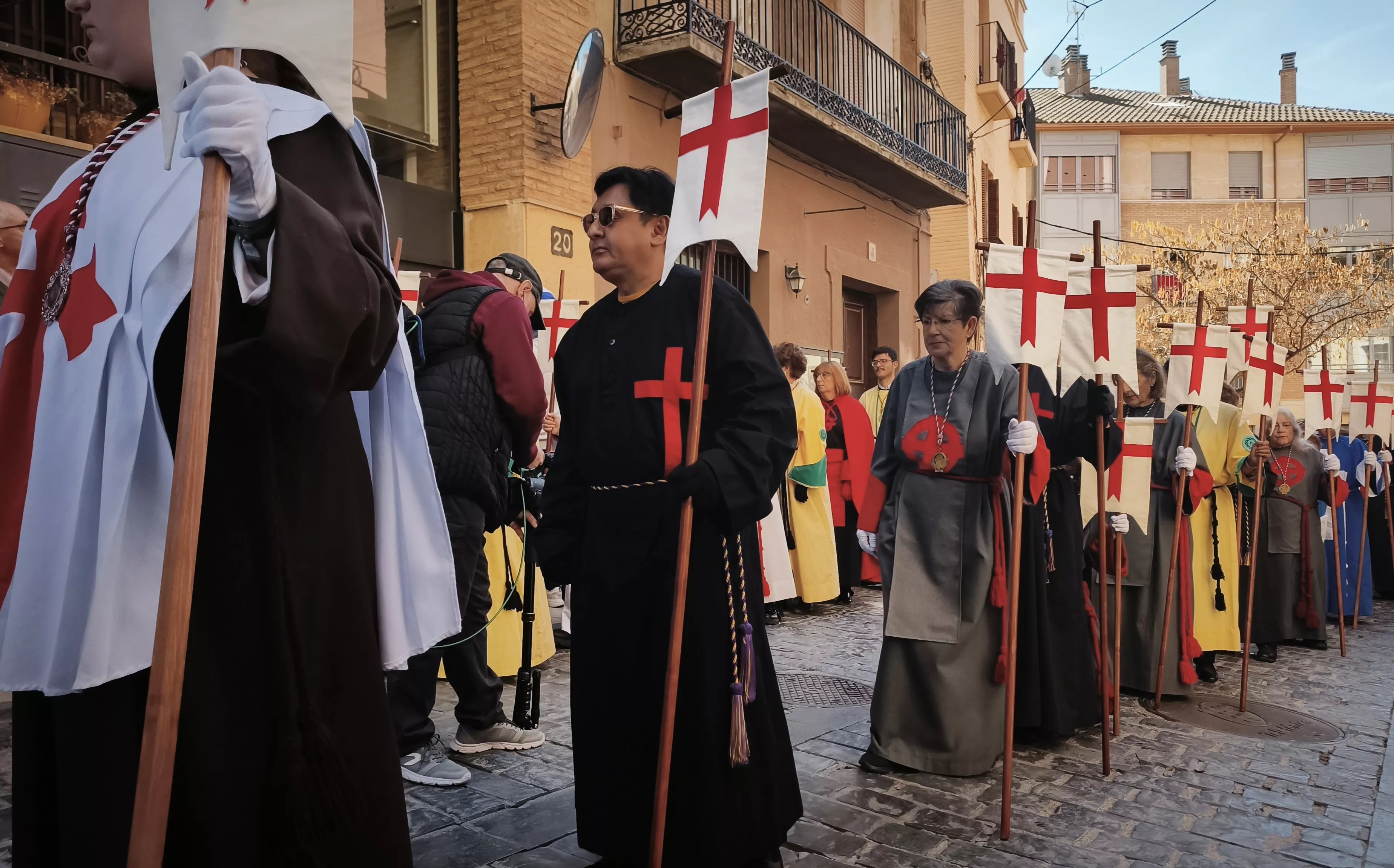  Procesión del Cristo Resucitado en Huesca. Foto María José Sampietro