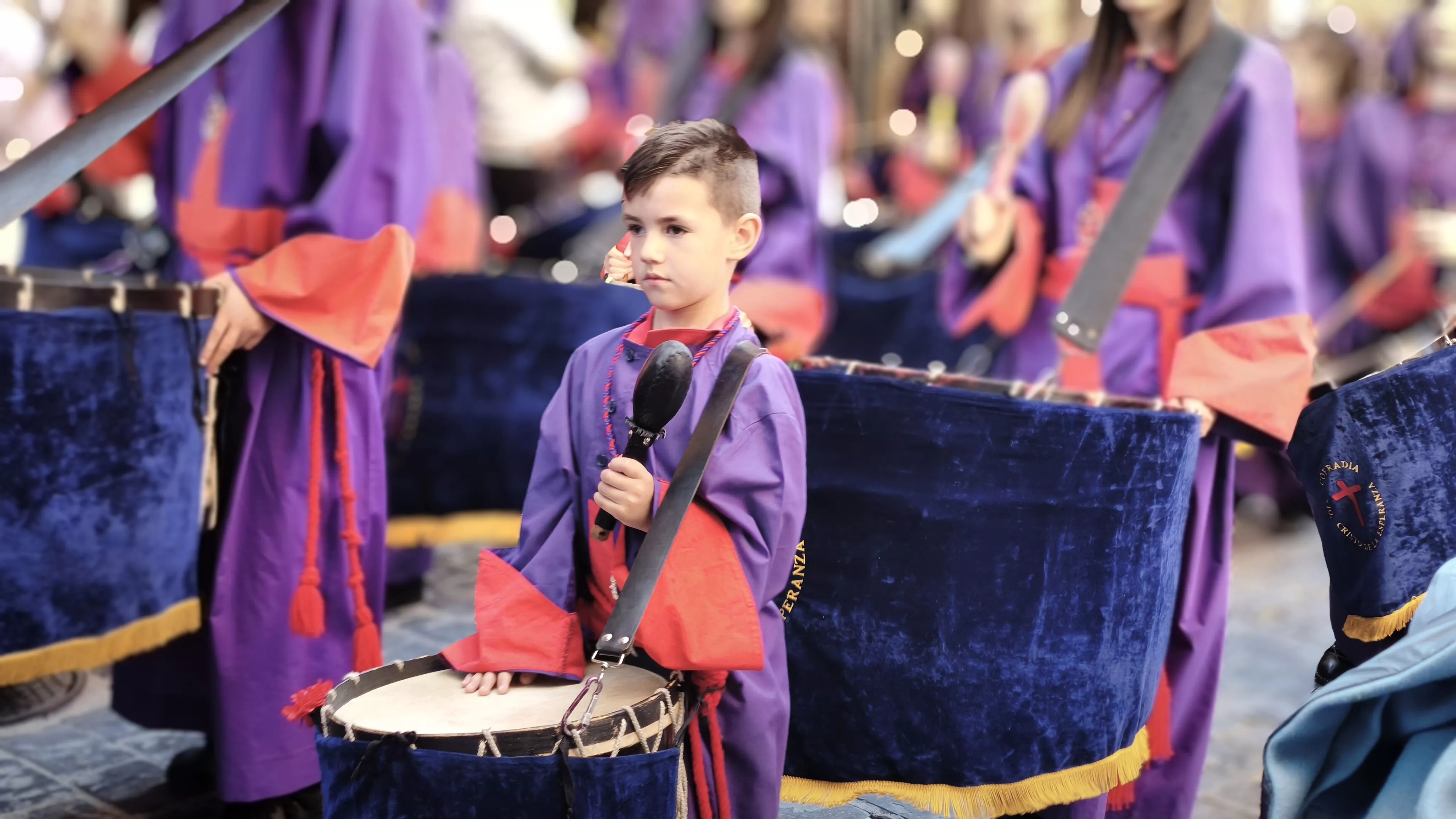  Procesión del Cristo Resucitado en Huesca. Foto María José Sampietro