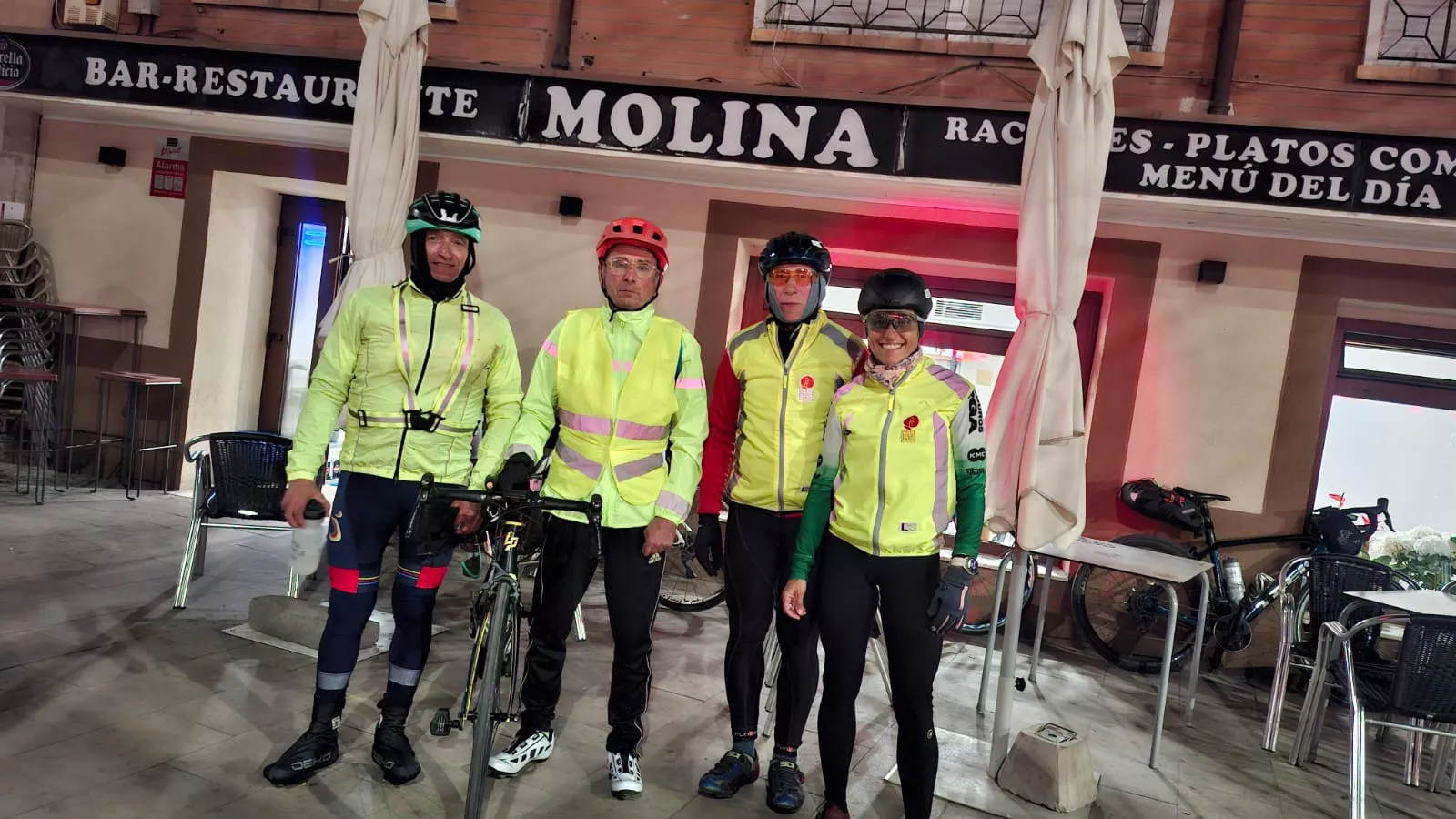 El Club Ciclista Oscense en la Ruta del Azahar