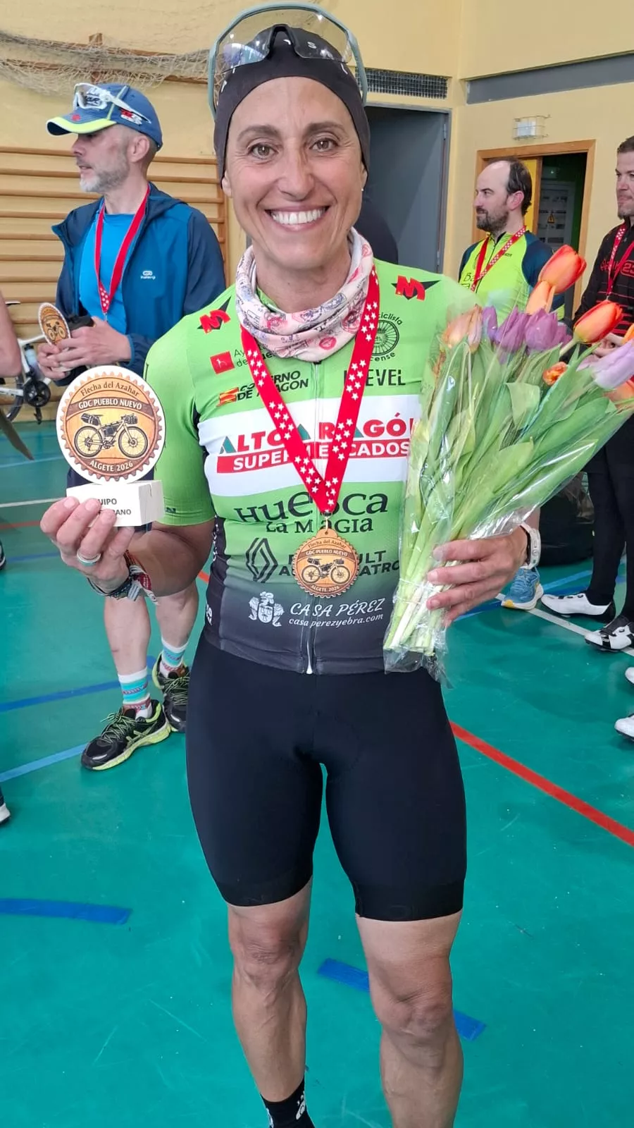 El Club Ciclista Oscense en la Ruta del Azahar