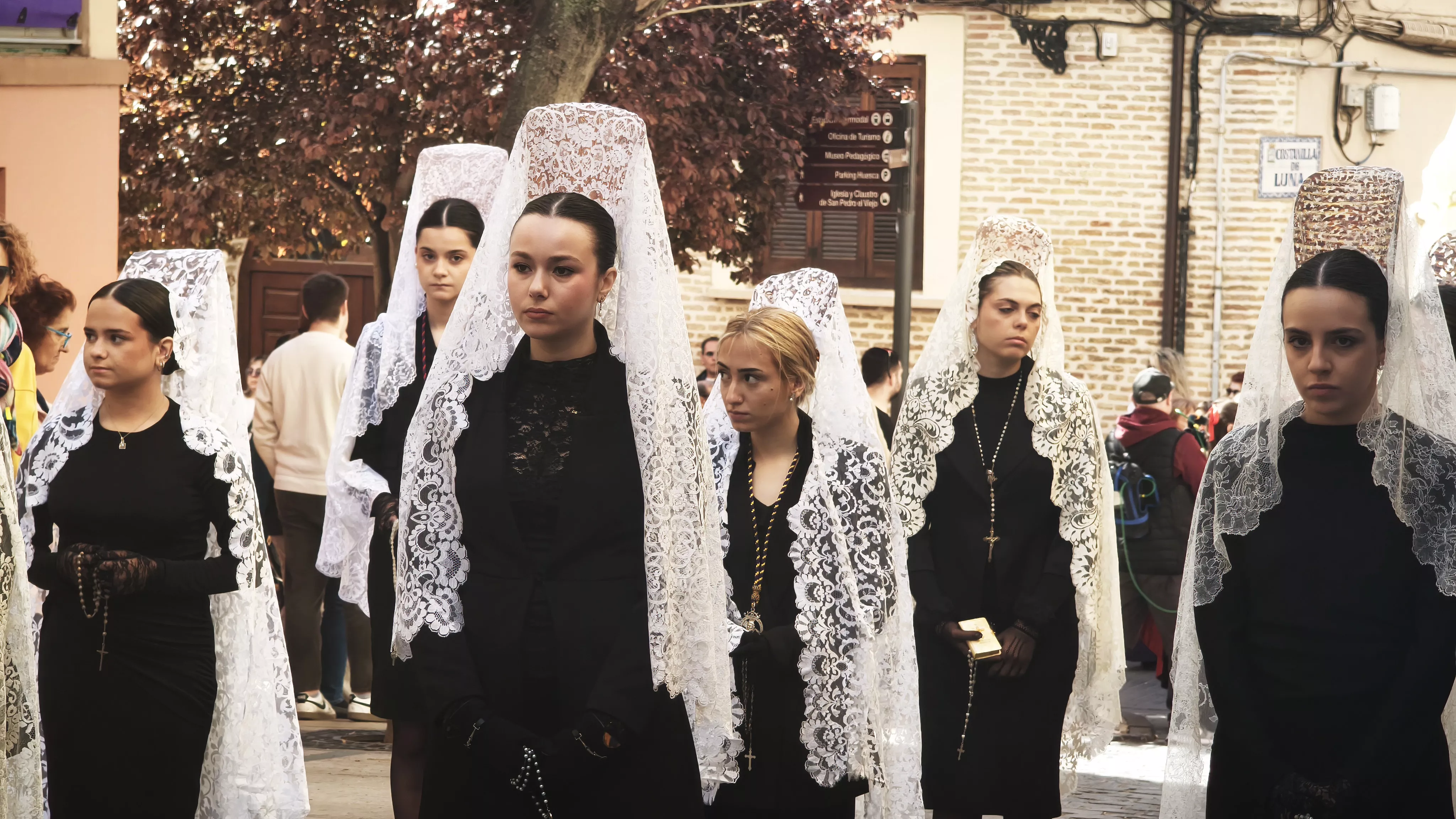  Procesión del Cristo Resucitado en Huesca. Foto María José Sampietro