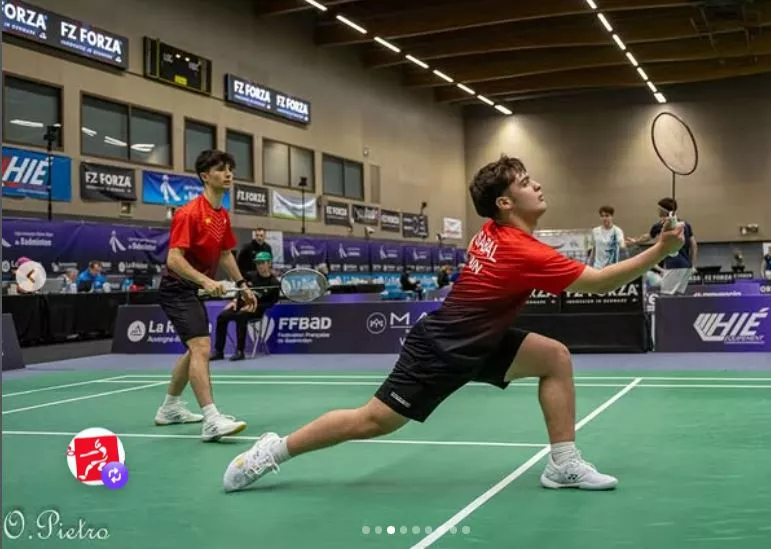 Gonzalo Isábal en el torneo de Voiron 