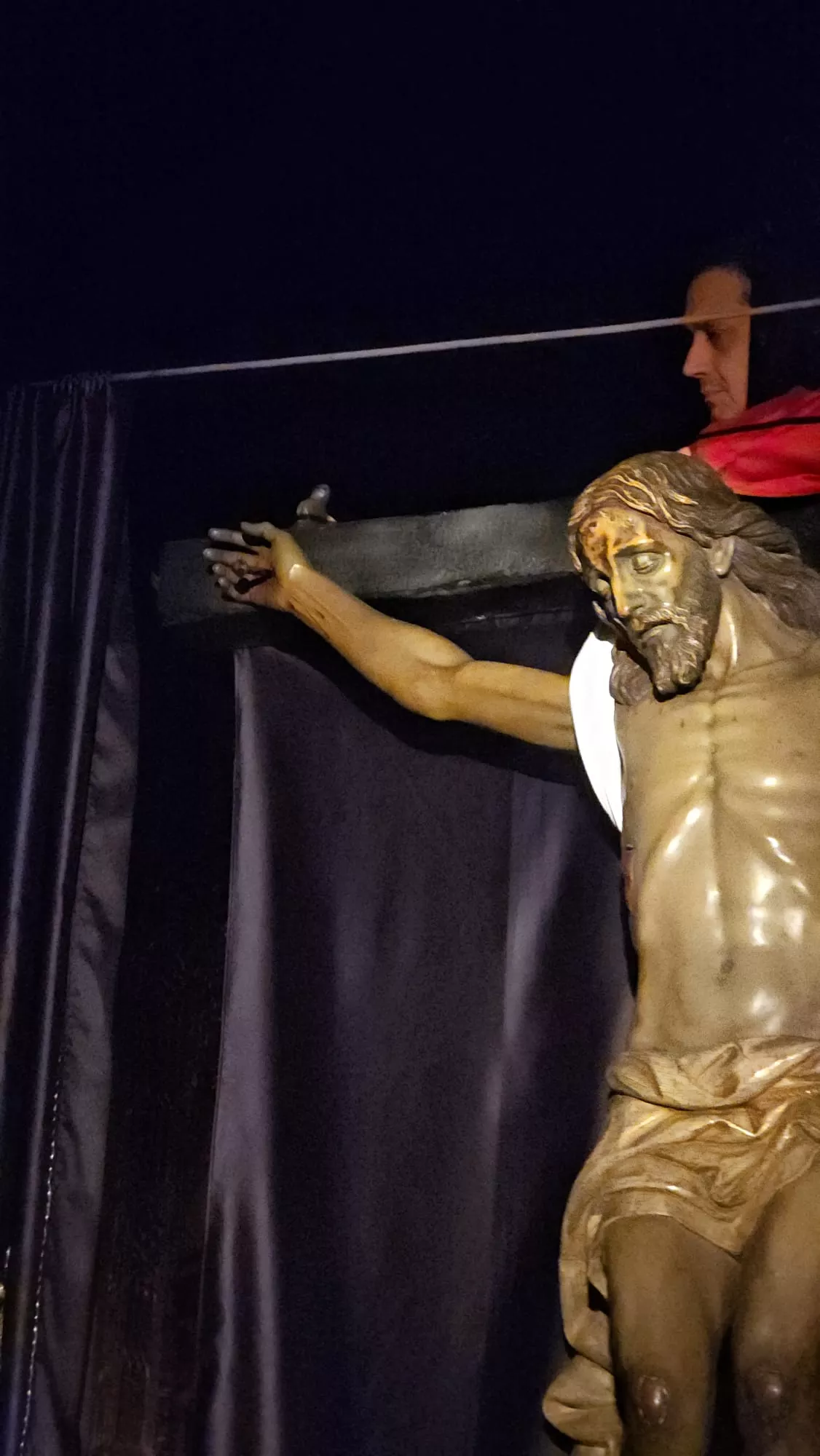 Santo Entierro en Castejón de Monegros. Foto Nati Ballarín