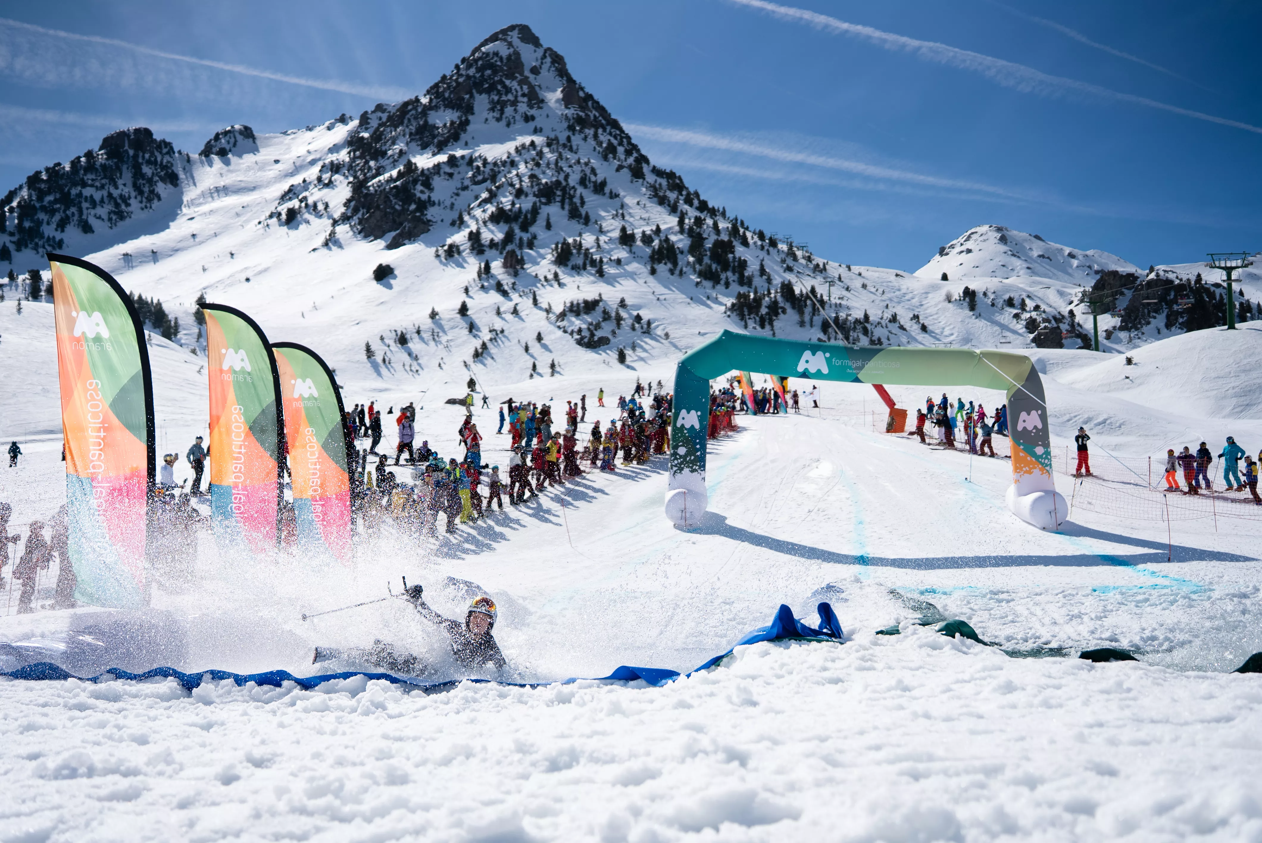 Water Slide en Aramón Foirmigal.