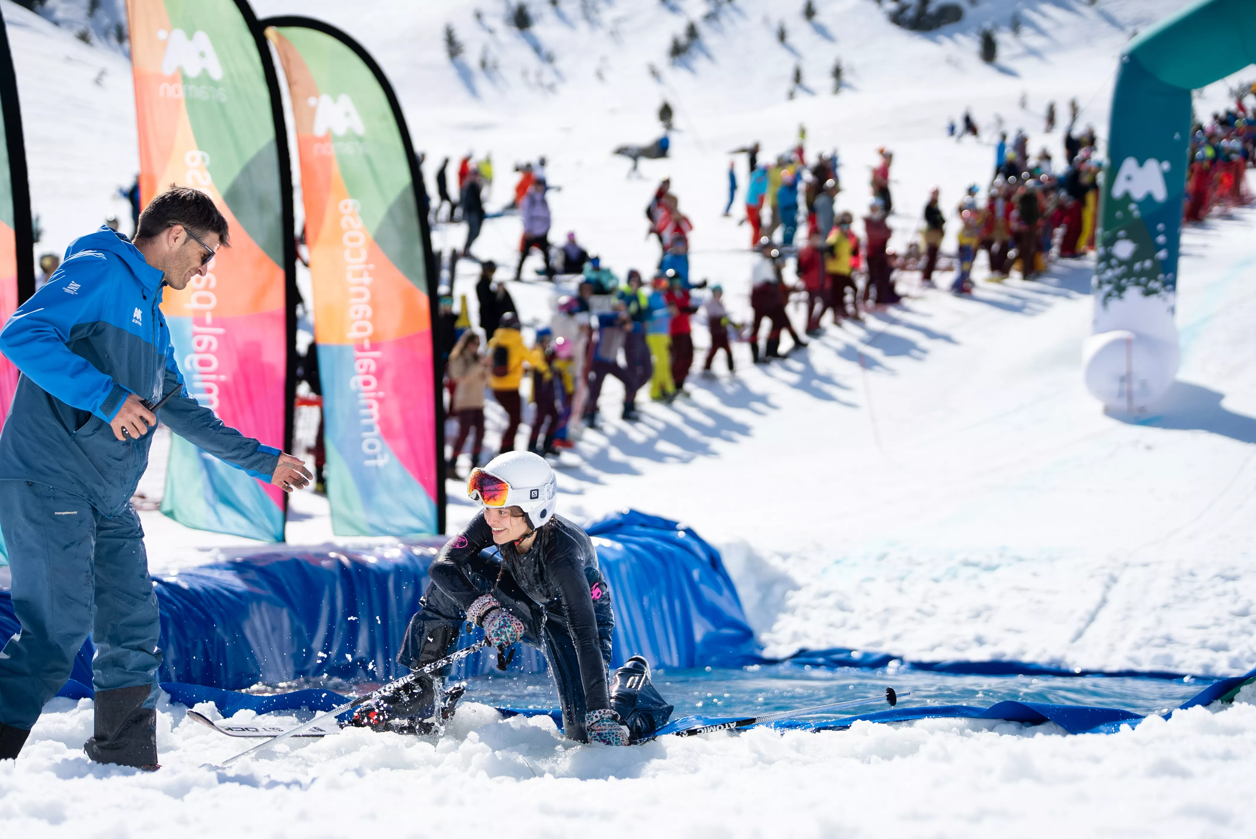 Water Slide en Aramón Foirmigal.