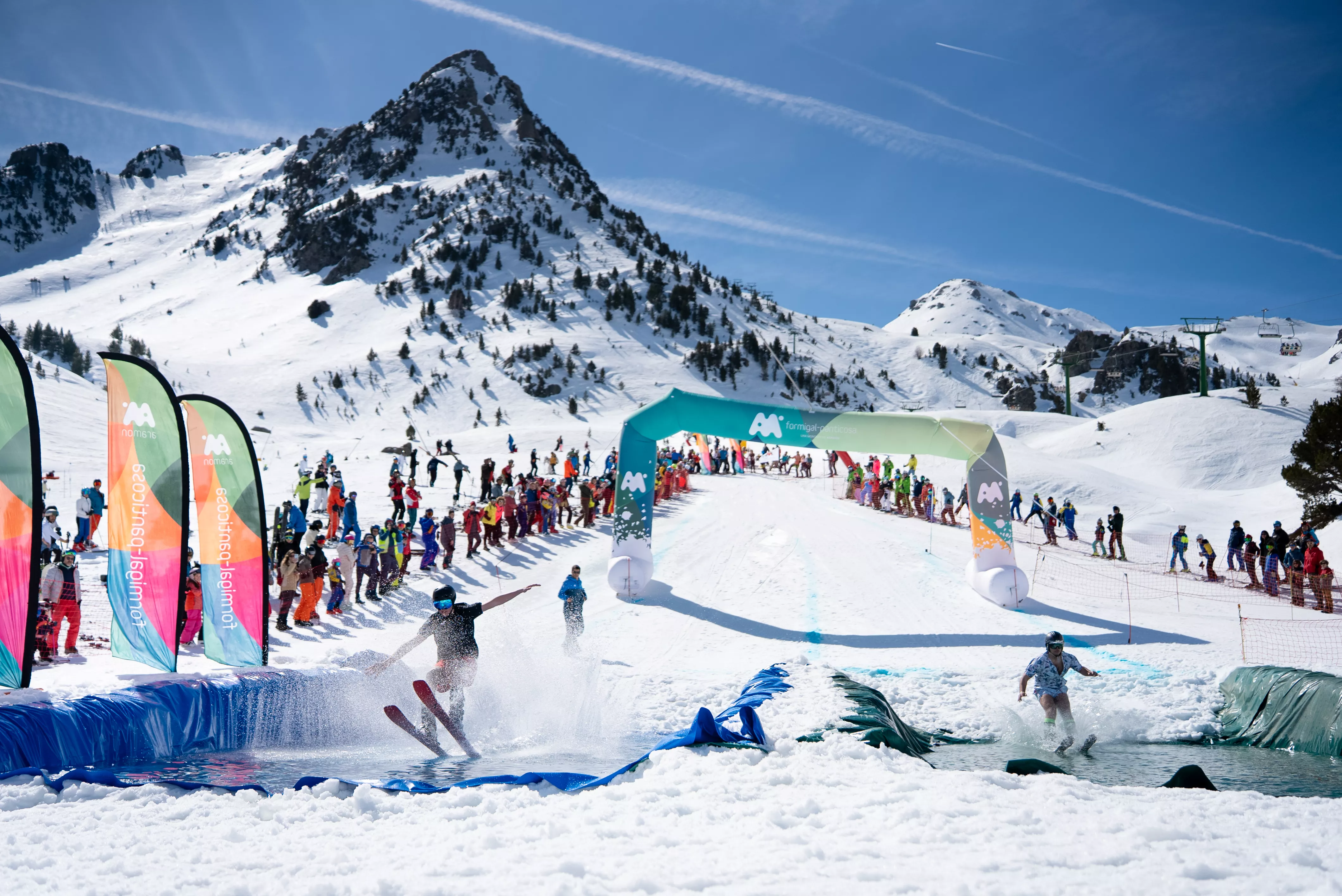 Water Slide en Aramón Foirmigal.