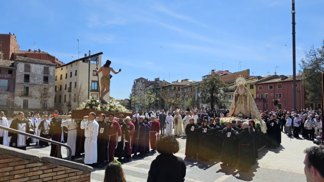 El Cristo y Nuestra Señora de la Soledad de Gloria en Barbastro