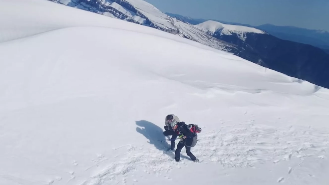 Rescate en el collado Lecherín. Rescate en el collado Lecherín.