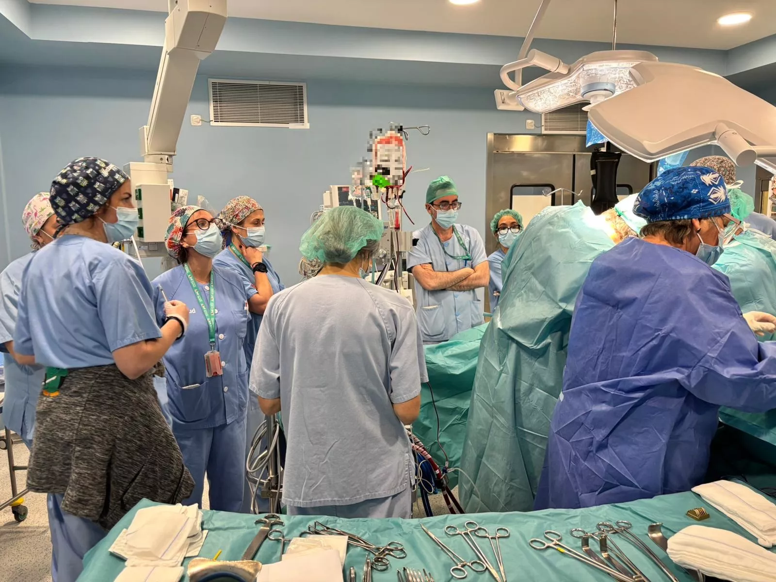 El Hospital Universitario San Jorge de Huesca realiza la primera donación de órganos en asistolia controlada con ECMO. Foto Gobierno de Aragón