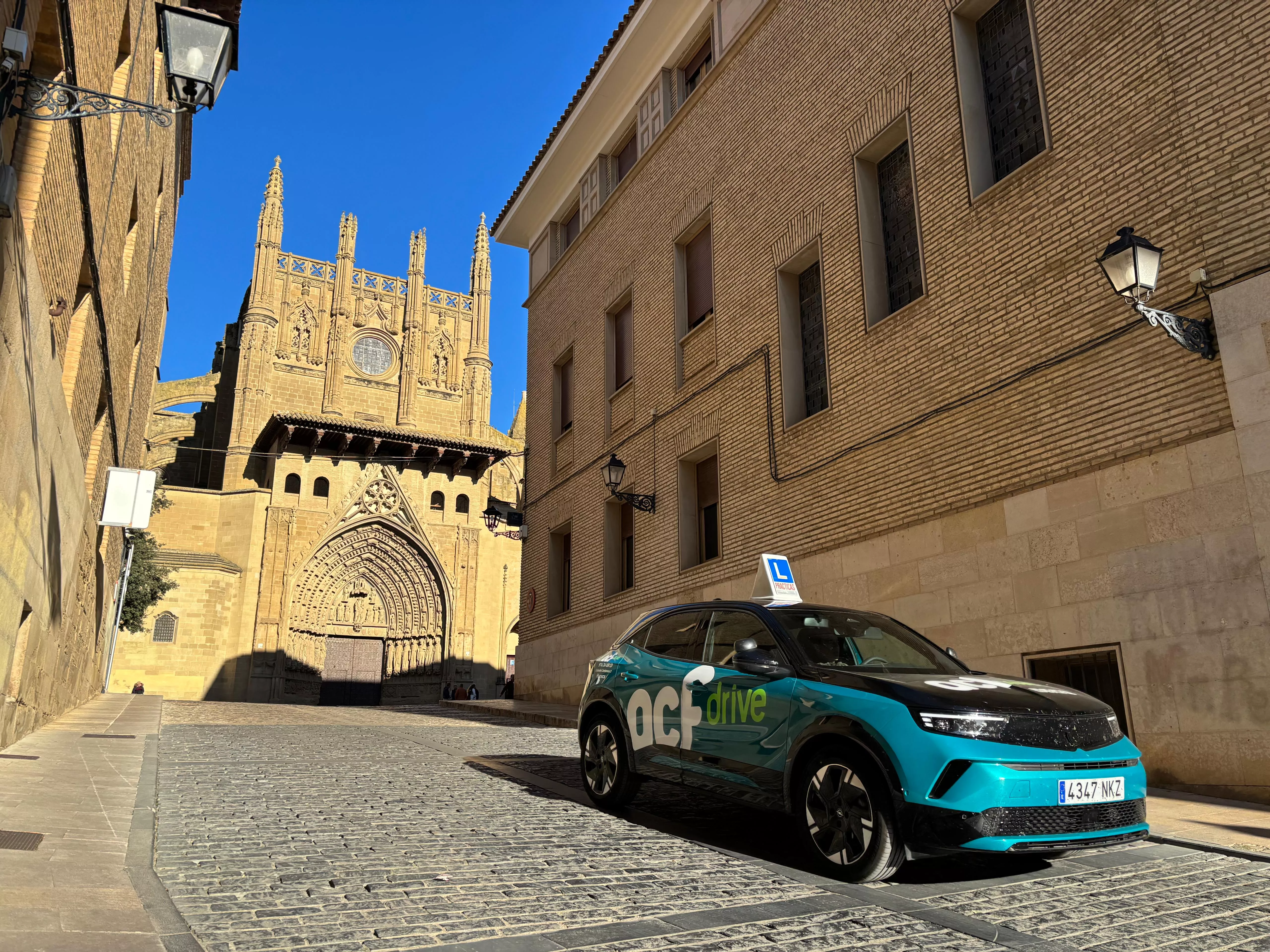 Coche eléctrico de ACF Drive. Foto Doblestudio